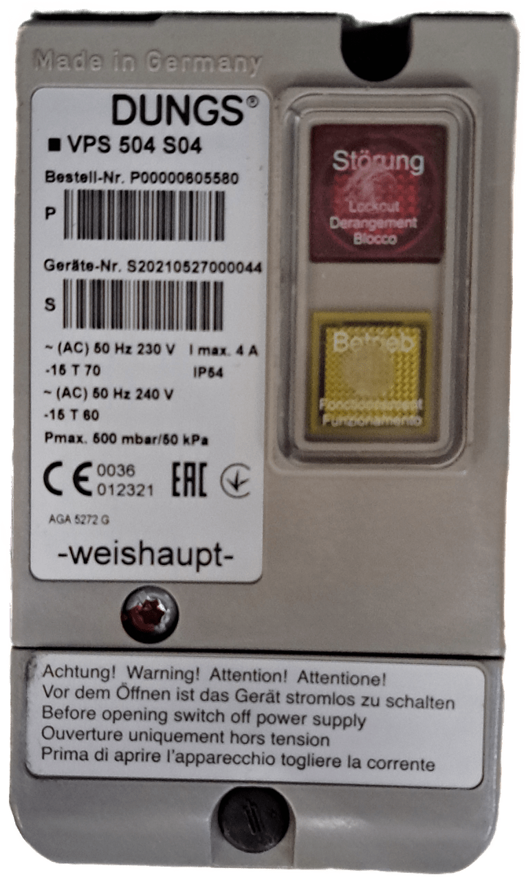 Weishaupt/ Dungs Dichtheitskontrolle VPS504 S04 - #product_category# | Klenk Maschinenhandel