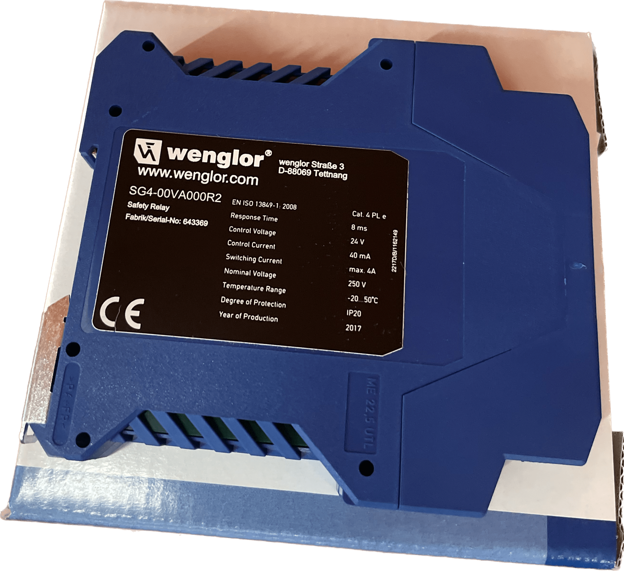 Wenglor SG4-00VA000R2 - #product_category# | Klenk Maschinenhandel