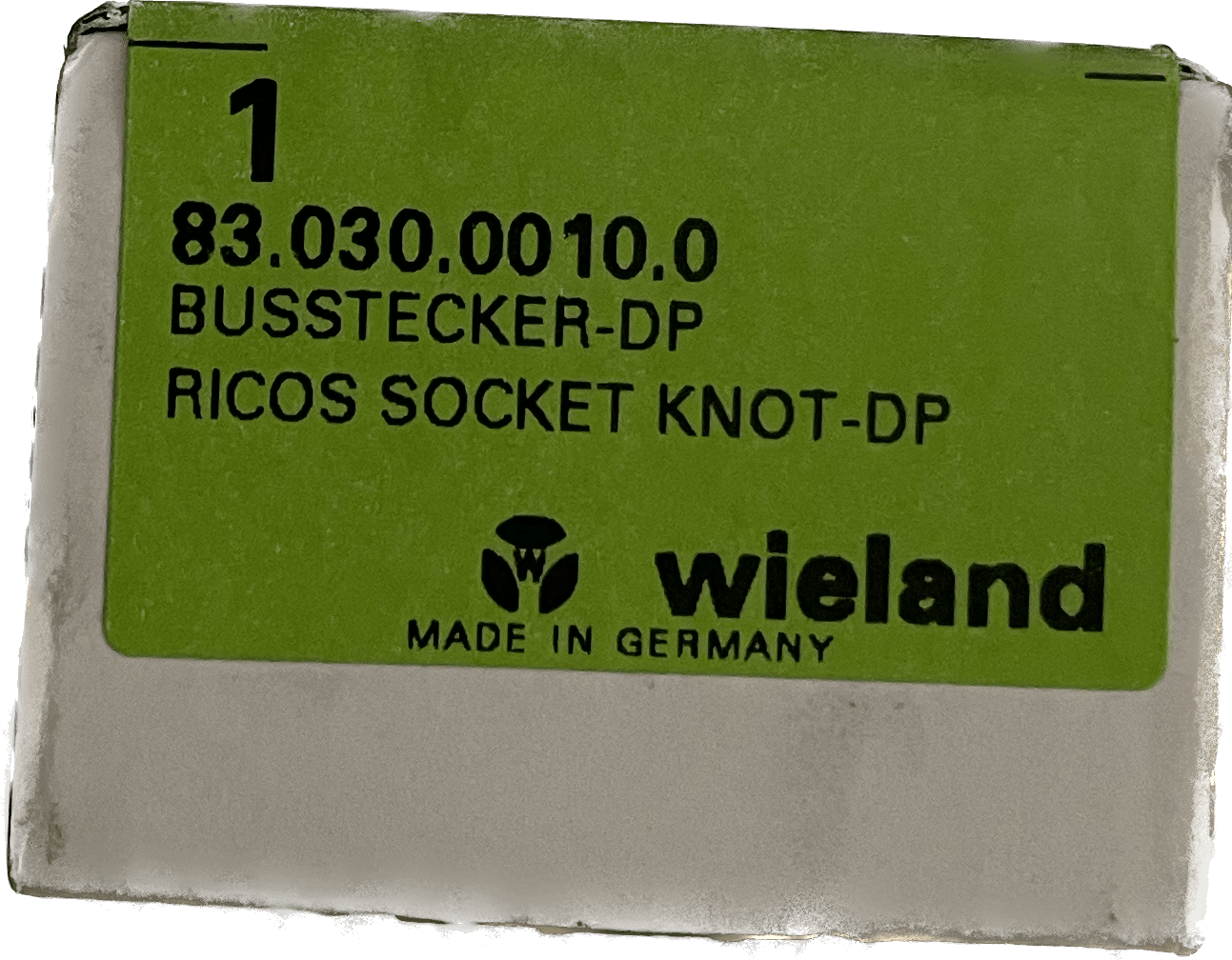 Wieland Busstecker-DP 83.030.0010.0 - #product_category# | Klenk Maschinenhandel
