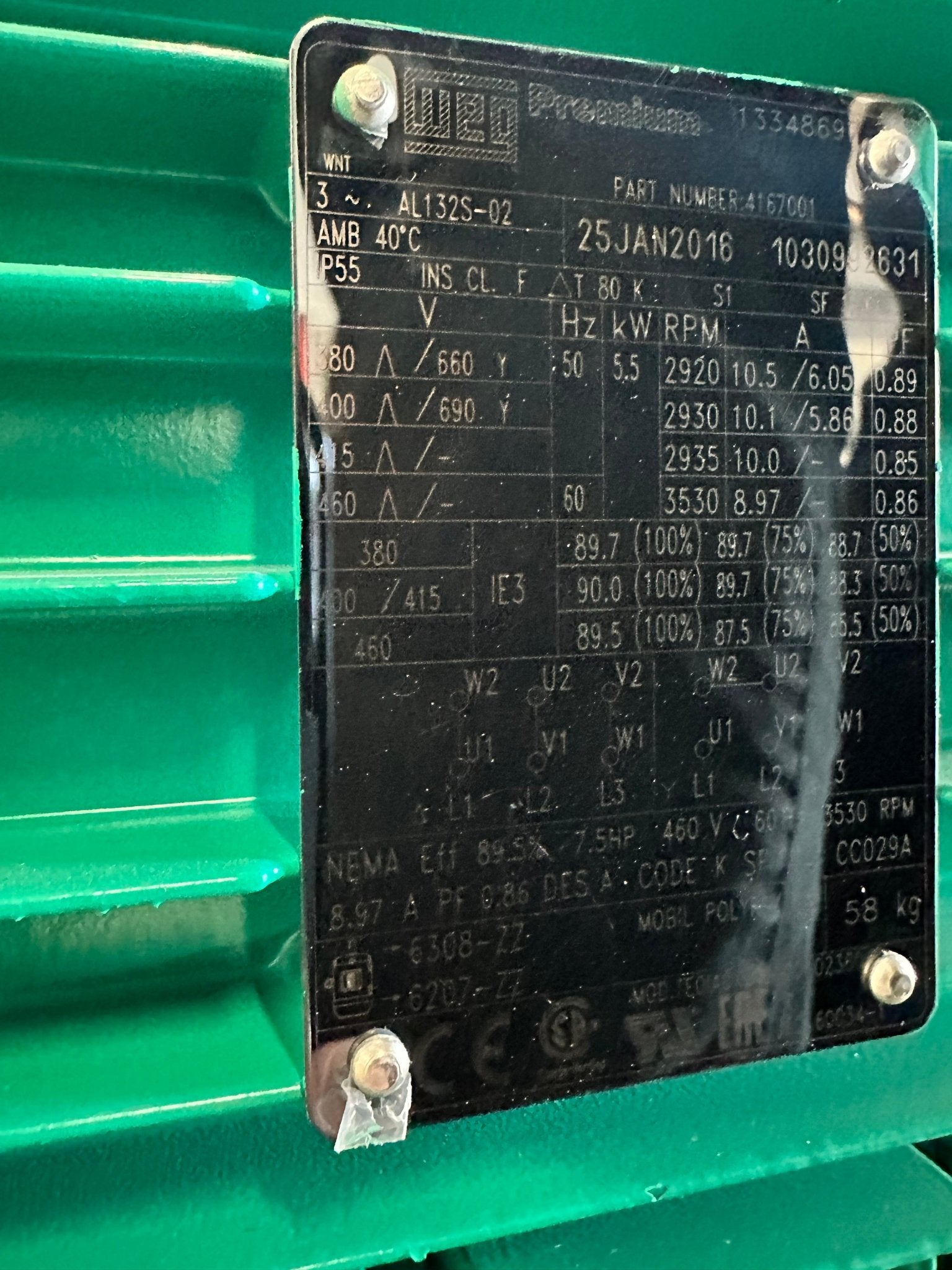 WILO Einstufige Niederdruck-Kreiselpumpe NL50/160-5.5-2-0.5 - #product_category# | Klenk Maschinenhandel