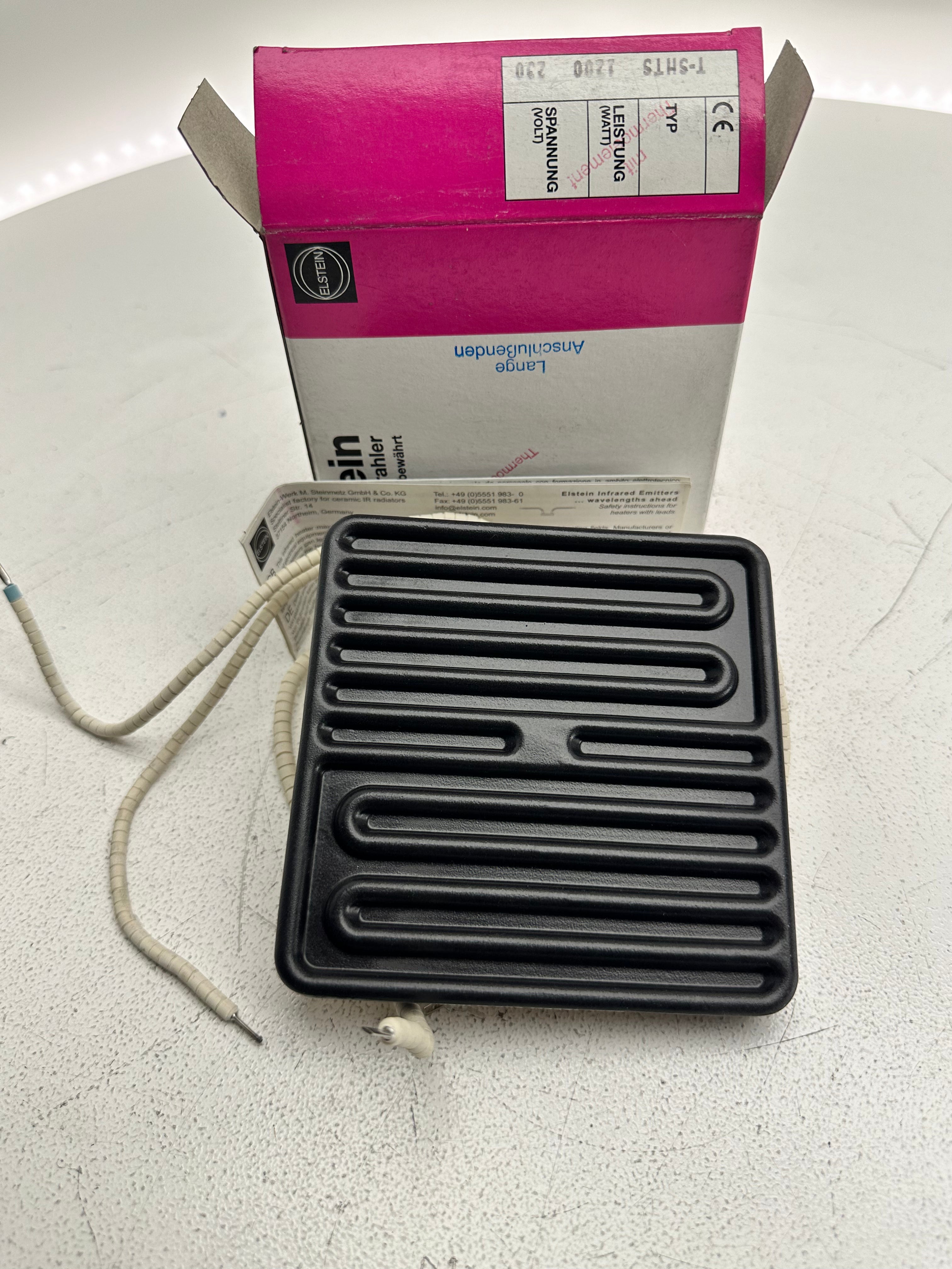 Elstein ceramic infrared panel heater T-SHTS 1200 KLEMA