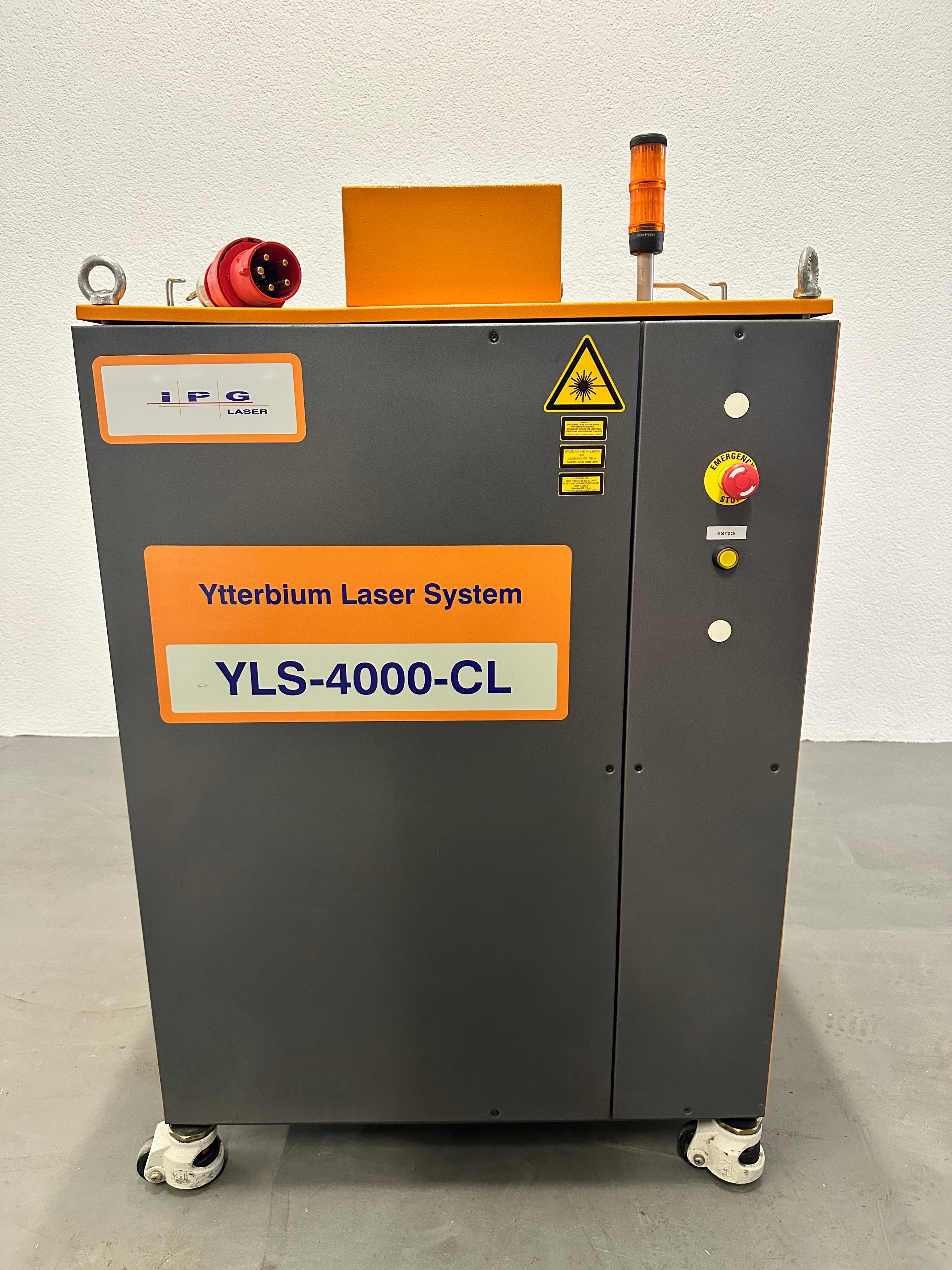 IPG Laser GmbH YLS-4000-S2T-CL 4 kW laser with cooling unit