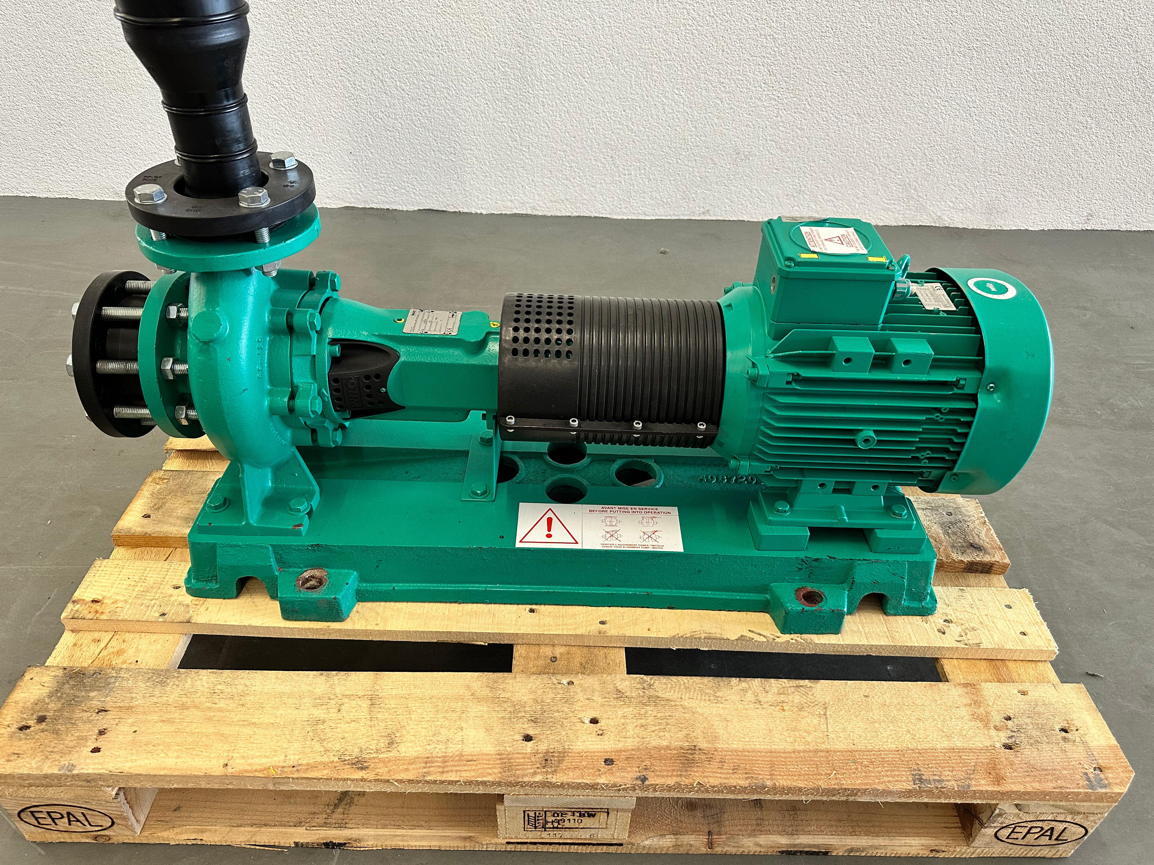 Pompe centrifuge basse pression mono-étage WILO NL65/125-7.5-2-12
