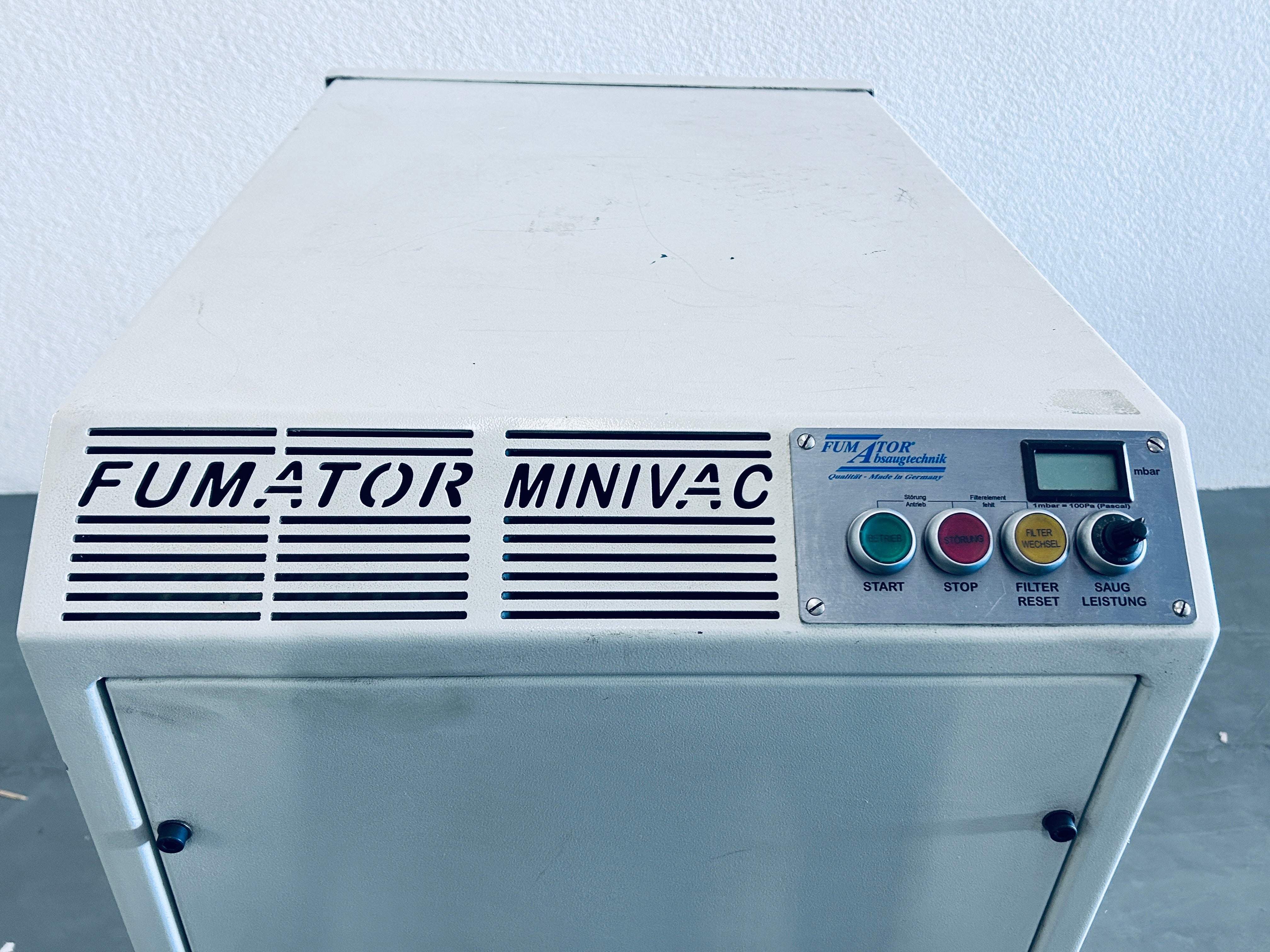 Fumator Minivac 350D Schweißrauchabsaugung