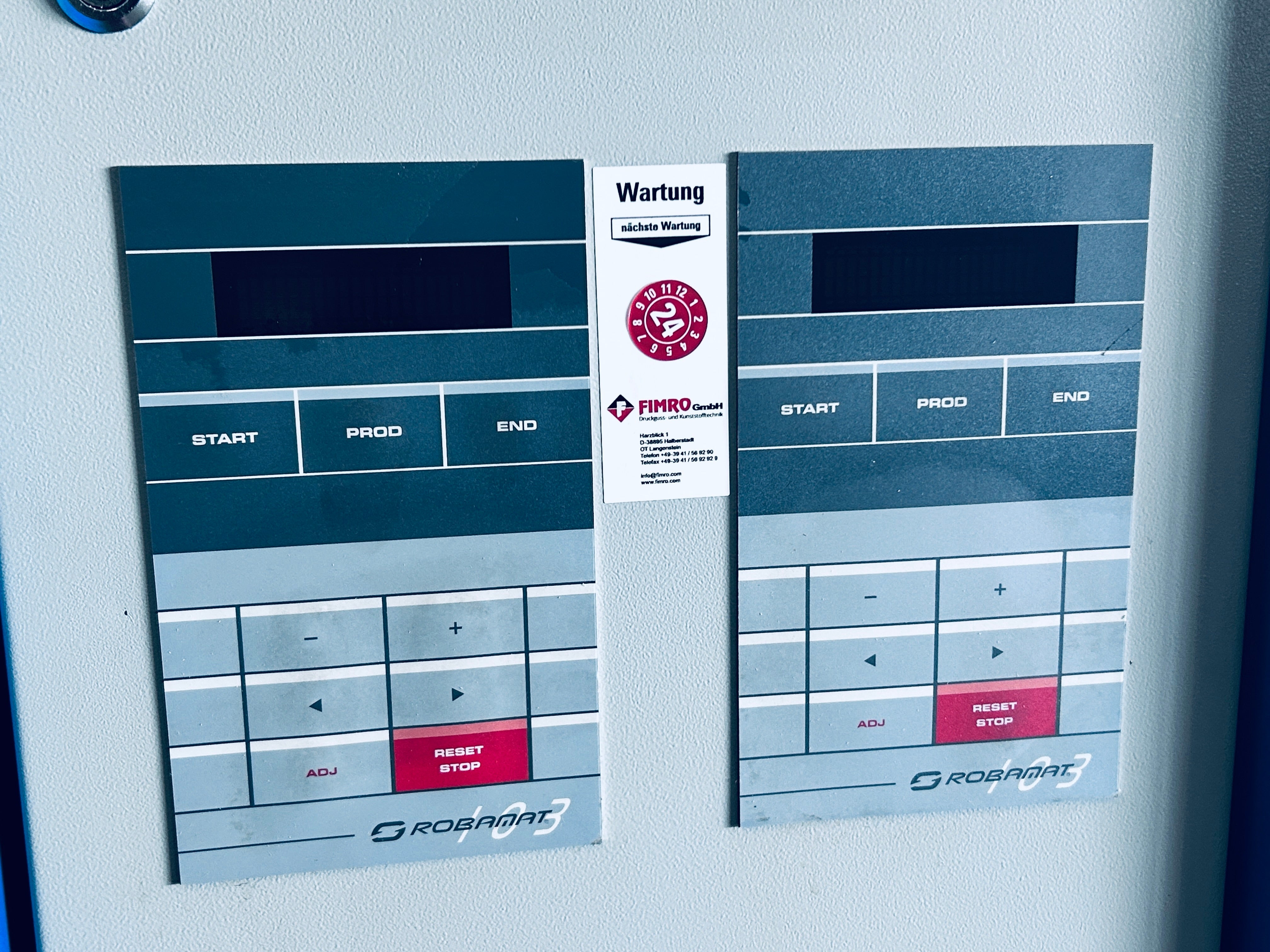 Robamat Tempariergerät  Typ 3212