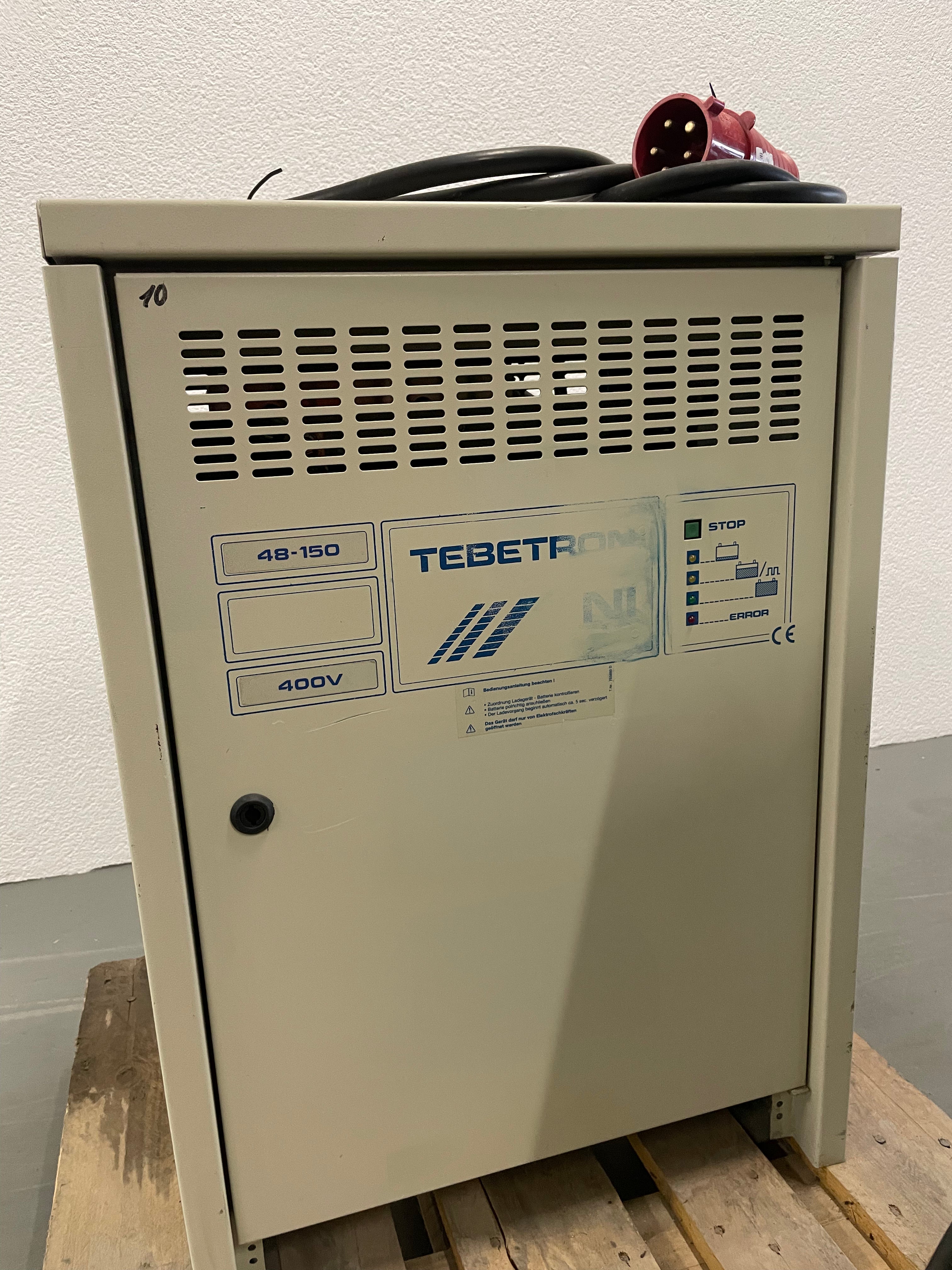 Caricabatterie Tebetron-E D400 G48/150 B-FTNI/O