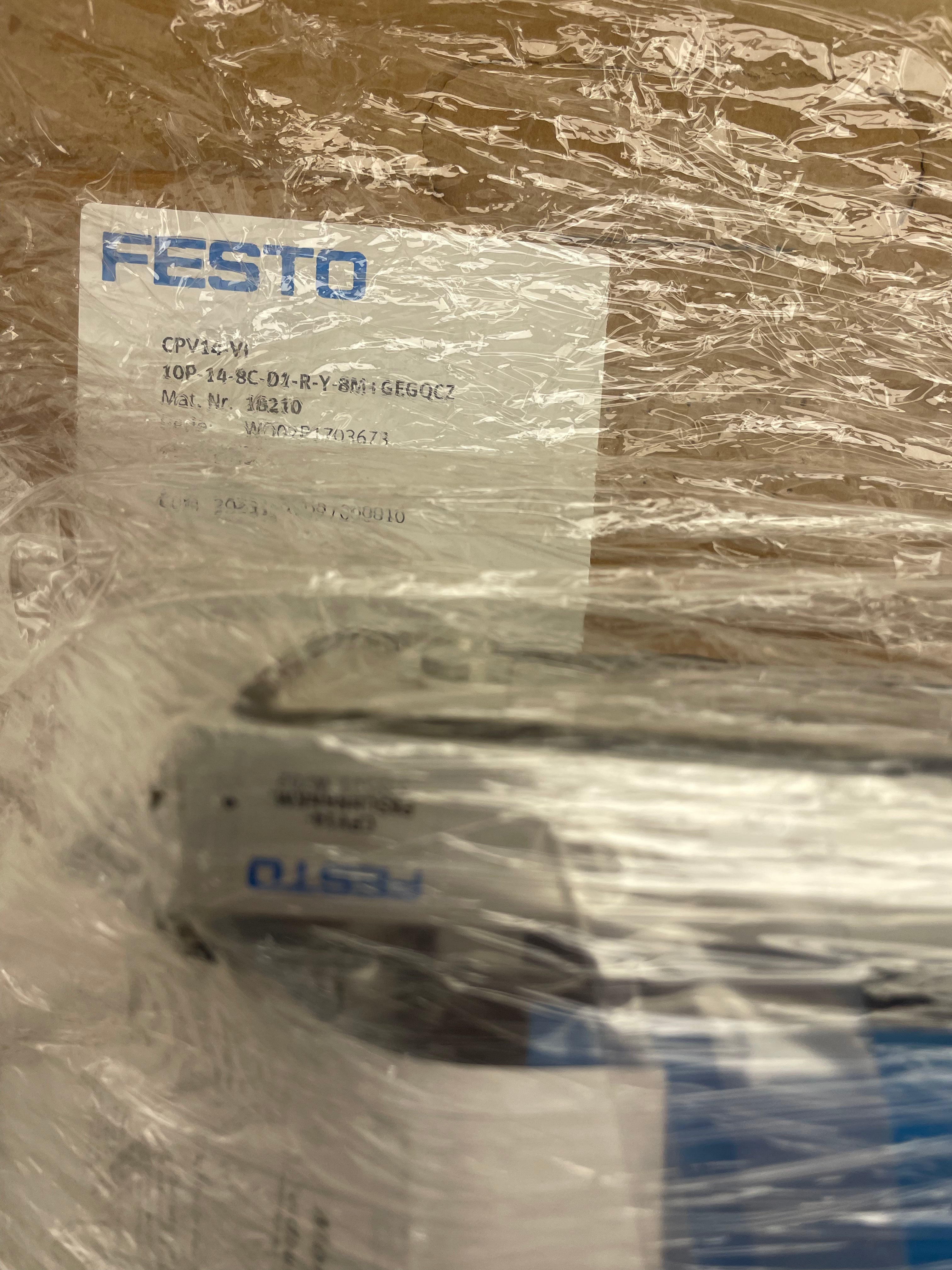 Festo Valve insel CPV14-VI / 10P-14-8C-D1-R-Y-8M+GEGQCZ