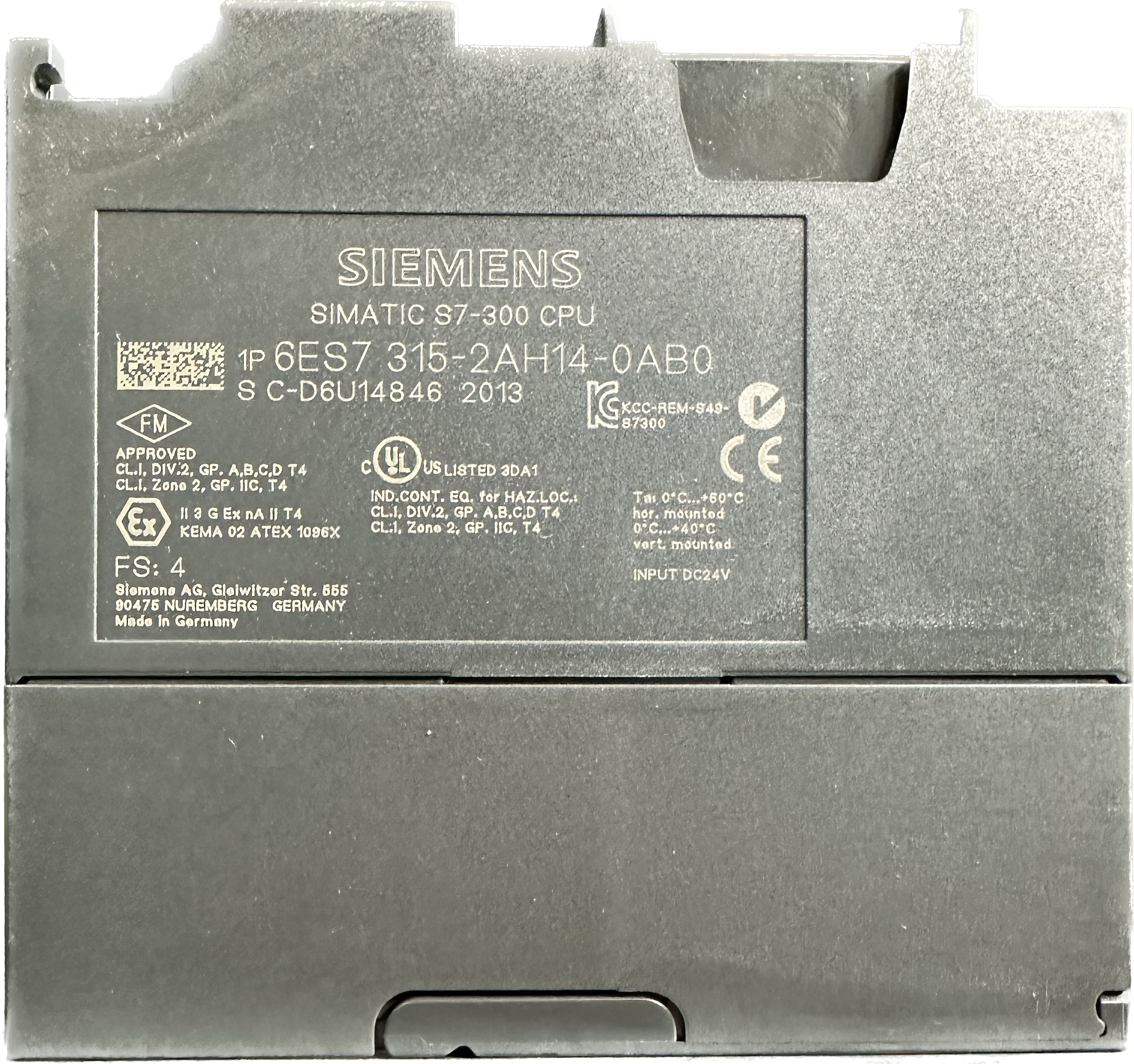 Siemens SIMATIC S7-300, ЦП 315-2DP 6ES7315-2AH14-0AB0(g)