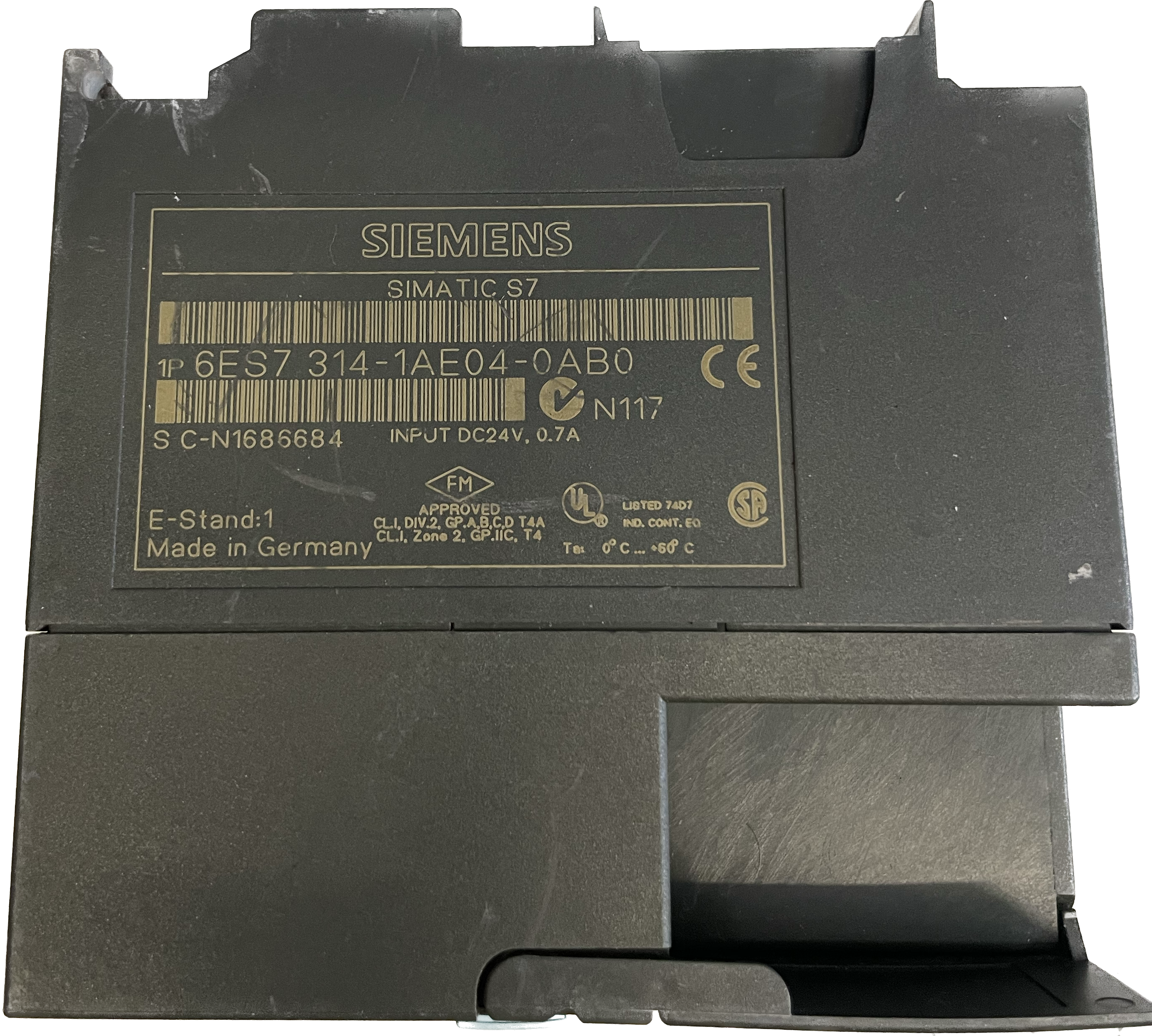 Siemens SIMATIC S7-300, módulo central CPU 314 6ES7314-1AE04-0AB0