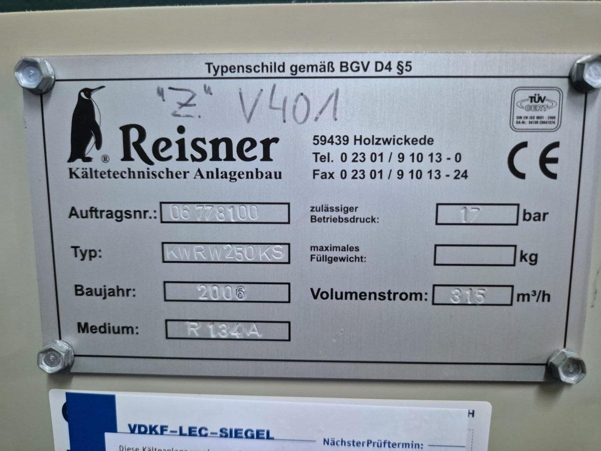 Bitzer KWR W250 KS Kälteanlage/ Kaltwassersatz - product_category | KLEMA Maschinenhandel