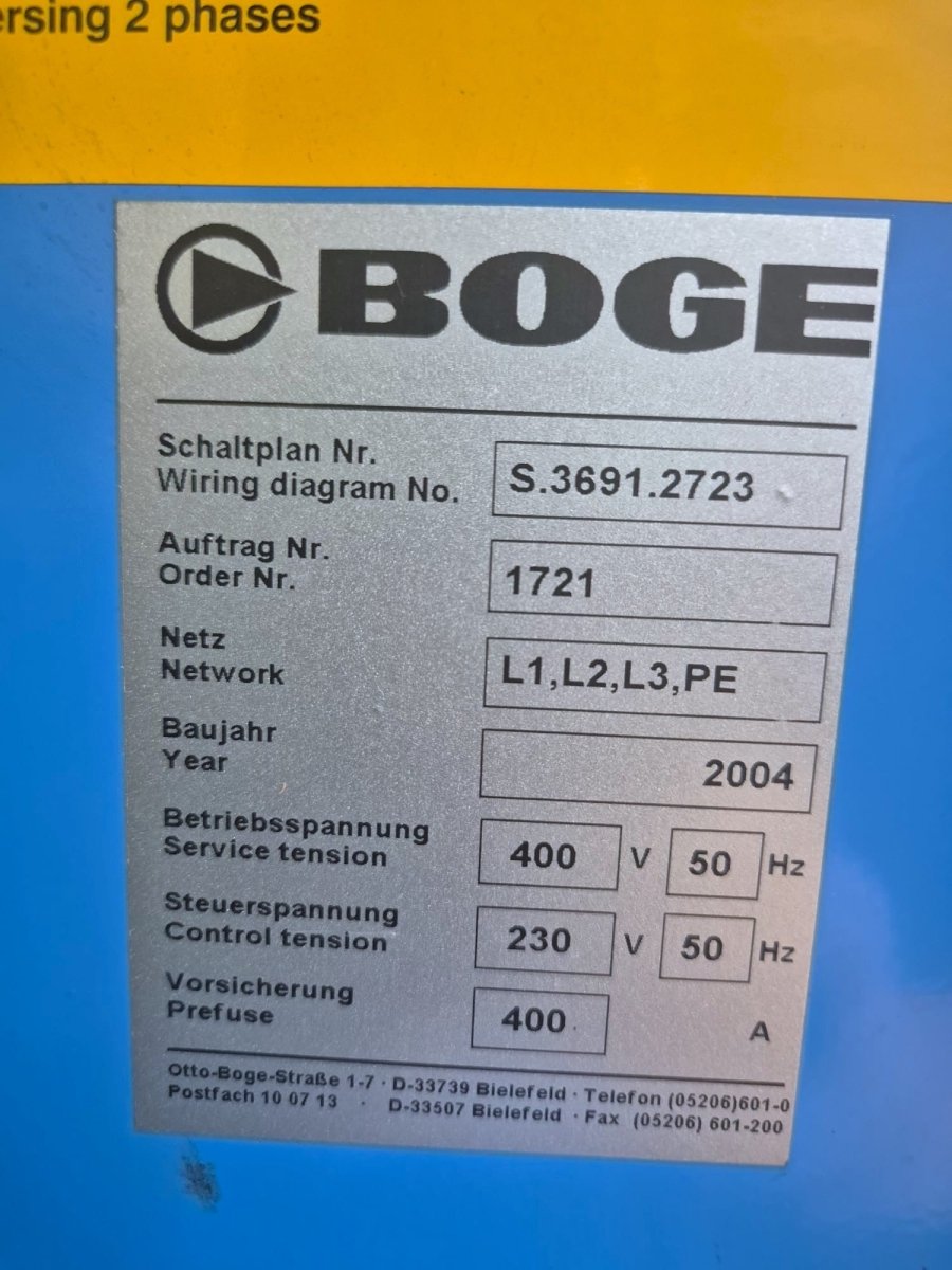 Boge Schraubenkompressor S220 - product_category | KLEMA Maschinenhandel