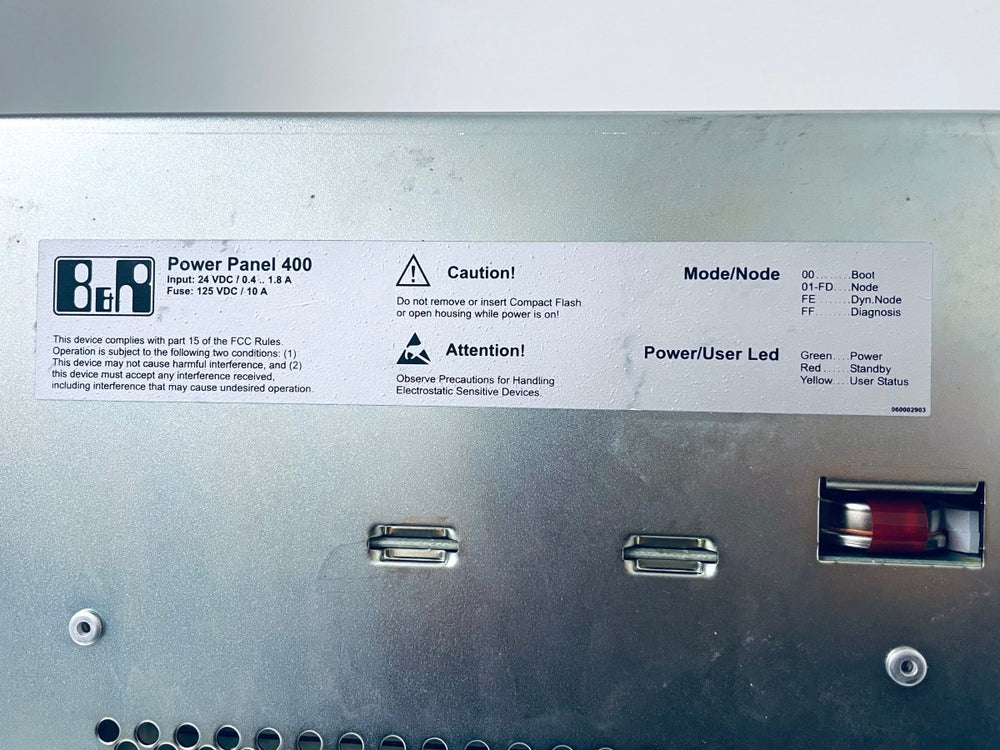 Tastiera A Membrana B&R 4PP480.1043-K09 – Nuova – Ricambio Per Pannelli Operatore