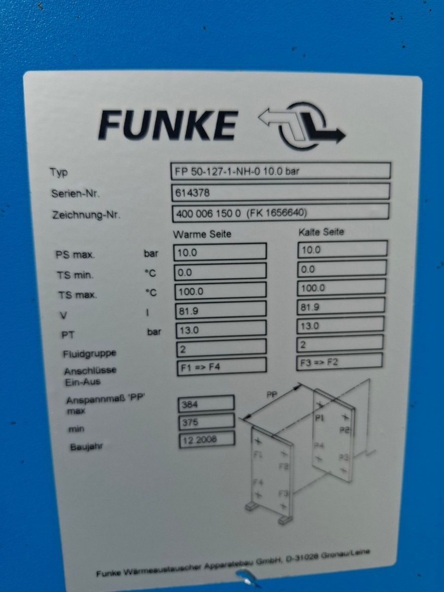 Funke Plattenwärmetauscher FP50 - 127 - 1 - NH - 0 - product_category | KLEMA Maschinenhandel