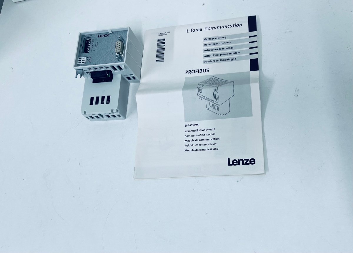 Lenze Profibus L - Force Kommunikationsmodul E84AYCPMV - #product_category# | KLEMA Maschinenhandel