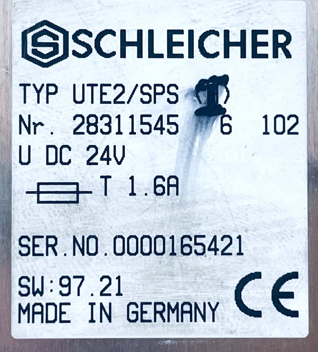 Schleicher FKS Panel UTE2/SPS 24V Schleicher FKS Panel UTE2/SPS 24V
