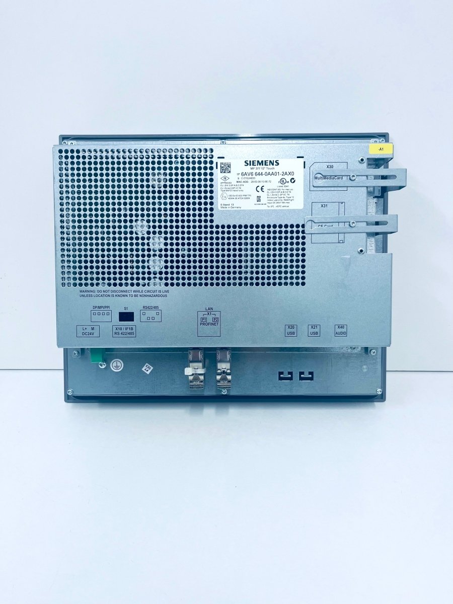 Siemens 6AV6 644 - 0AA01 - 2AX0 Simatic Multi Panel 377 - product_category | KLEMA Maschinenhandel