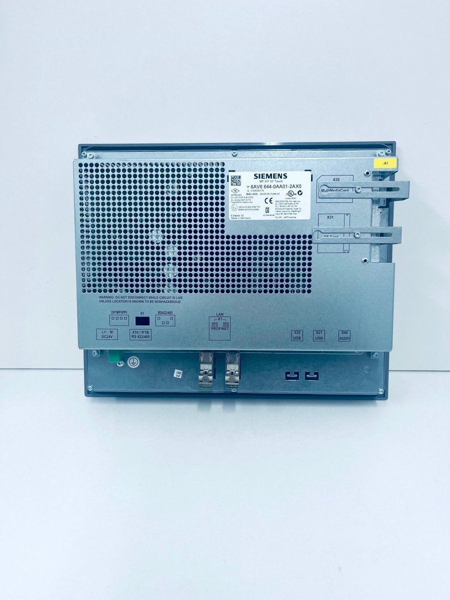 Siemens Simatic Multi Panel 377 6AV6 644 - 0AA01 - 2AX0 - product_category | KLEMA Maschinenhandel