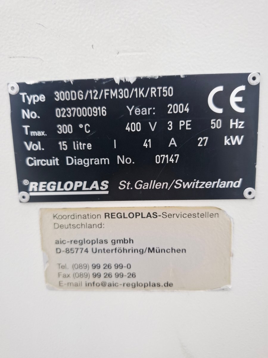 Temperiergerät Regloplas 300DG/12/FM30/1K/RT50 - product_category | KLEMA Maschinenhandel