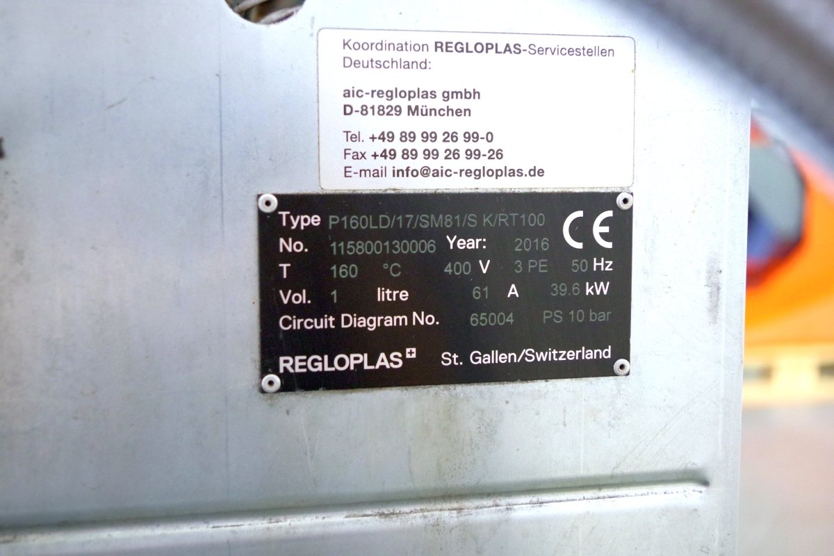 Temperiergerät P160LD/17/SM81/S K/RT100 - #product_category# | KLEMA Maschinenhandel