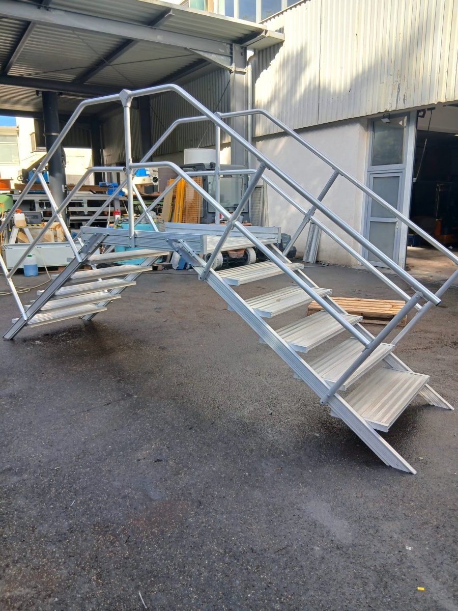 Treppenbrücke aus Aluminium - product_category | KLEMA Maschinenhandel