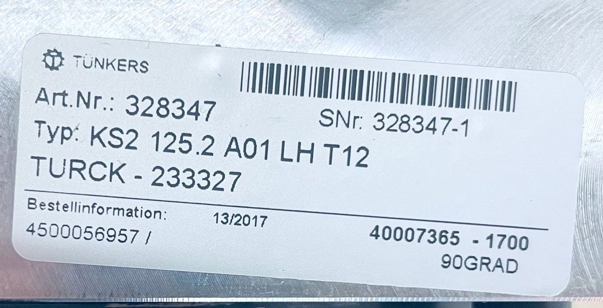 Tünkers Spanner KS2 125.2 A01LHT12 - #product_category# | KLEMA Maschinenhandel