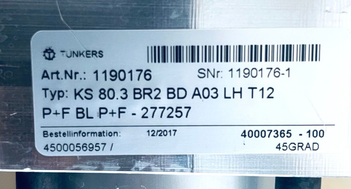 Tünkers Spanner KS80.3 BR2BD A03LHT12 - #product_category# | KLEMA Maschinenhandel