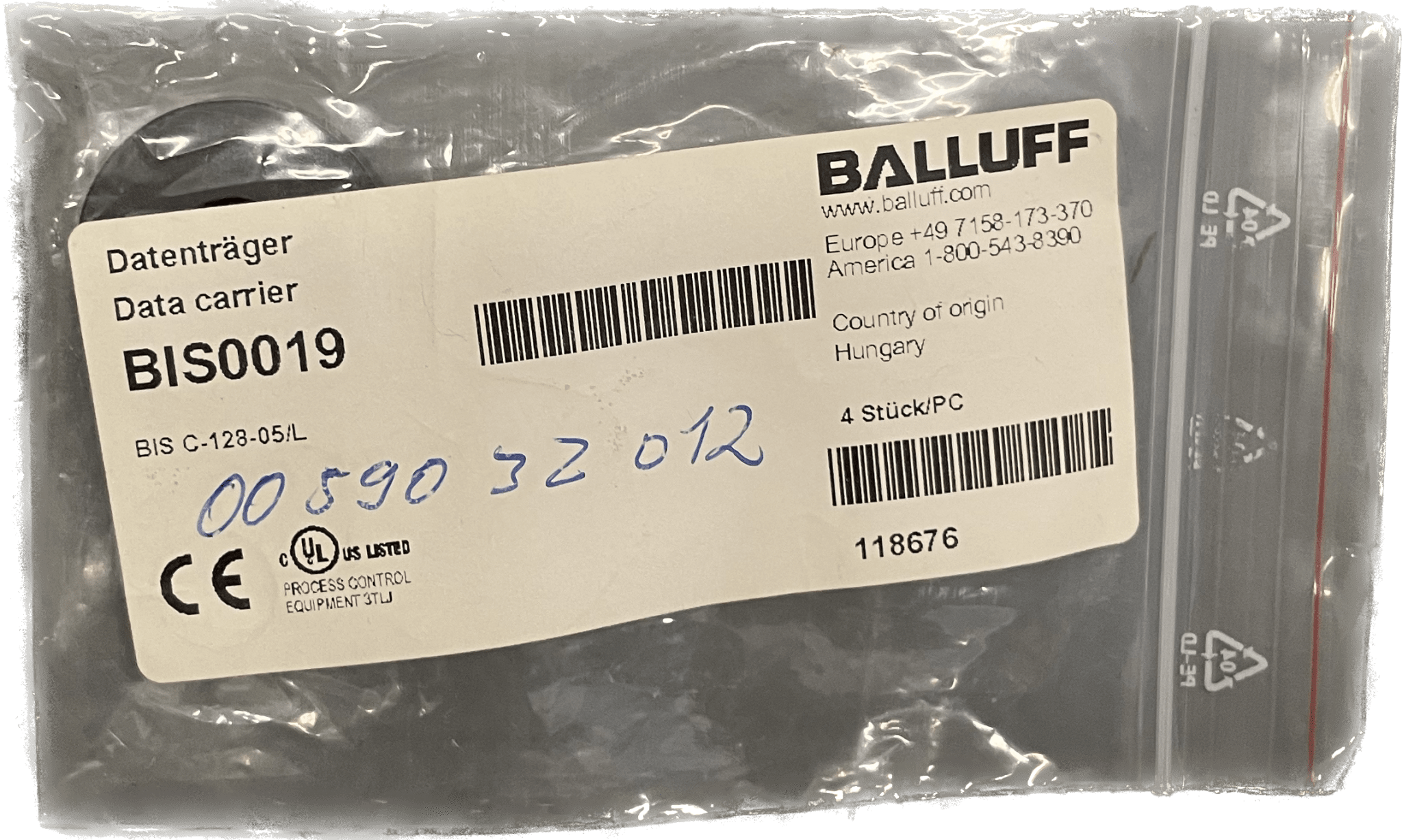 BALLUFF LF-Datenträger (70/455 kHz) BIS C-128-05/L - #product_category# | Klenk Maschinenhandel