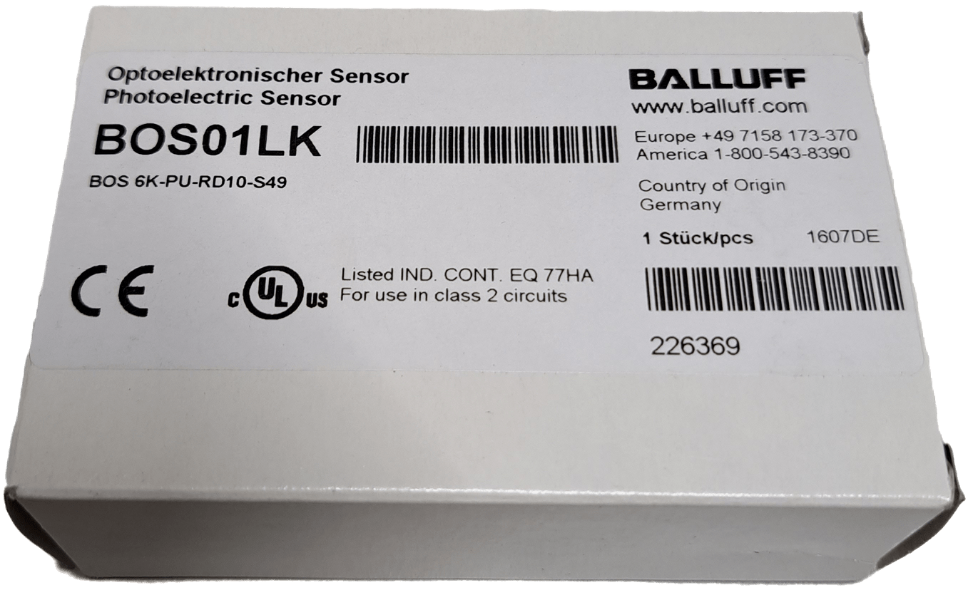 BALLUFF Optoelektronischer Sensor BOS01LK - #product_category# | Klenk Maschinenhandel