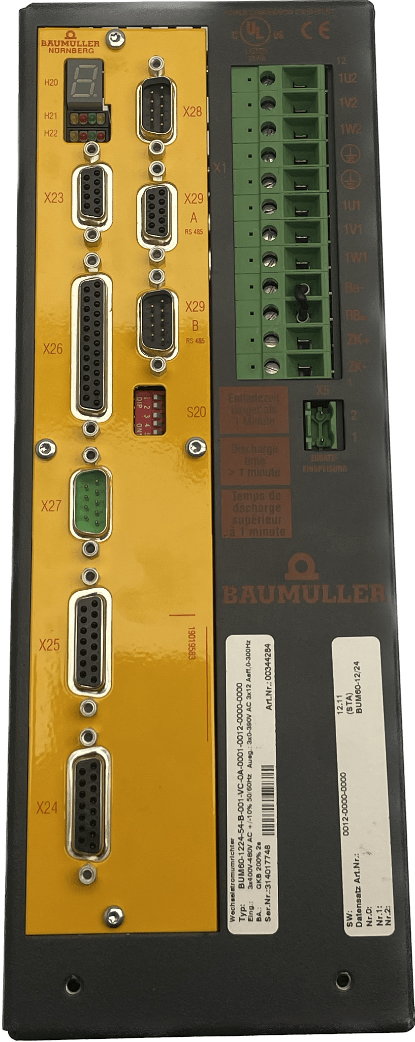 Baumüller BUM60-1224-54-B-001-0012-0000-00000 - #product_category# | Klenk Maschinenhandel