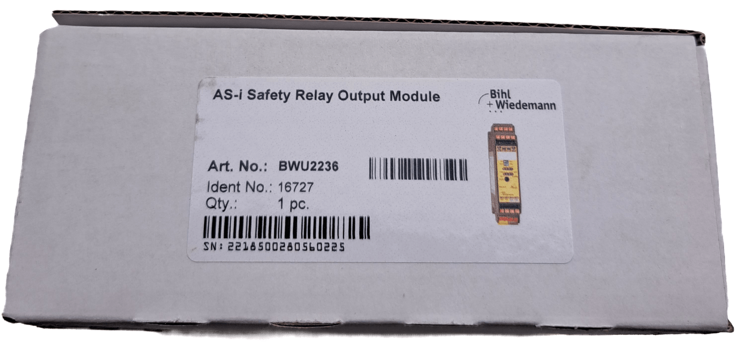 Bihl+Wiedemann ASi Safety E/A Modul, IP20, 1SE/1SRA/1EDM - #product_category# | Klenk Maschinenhandel