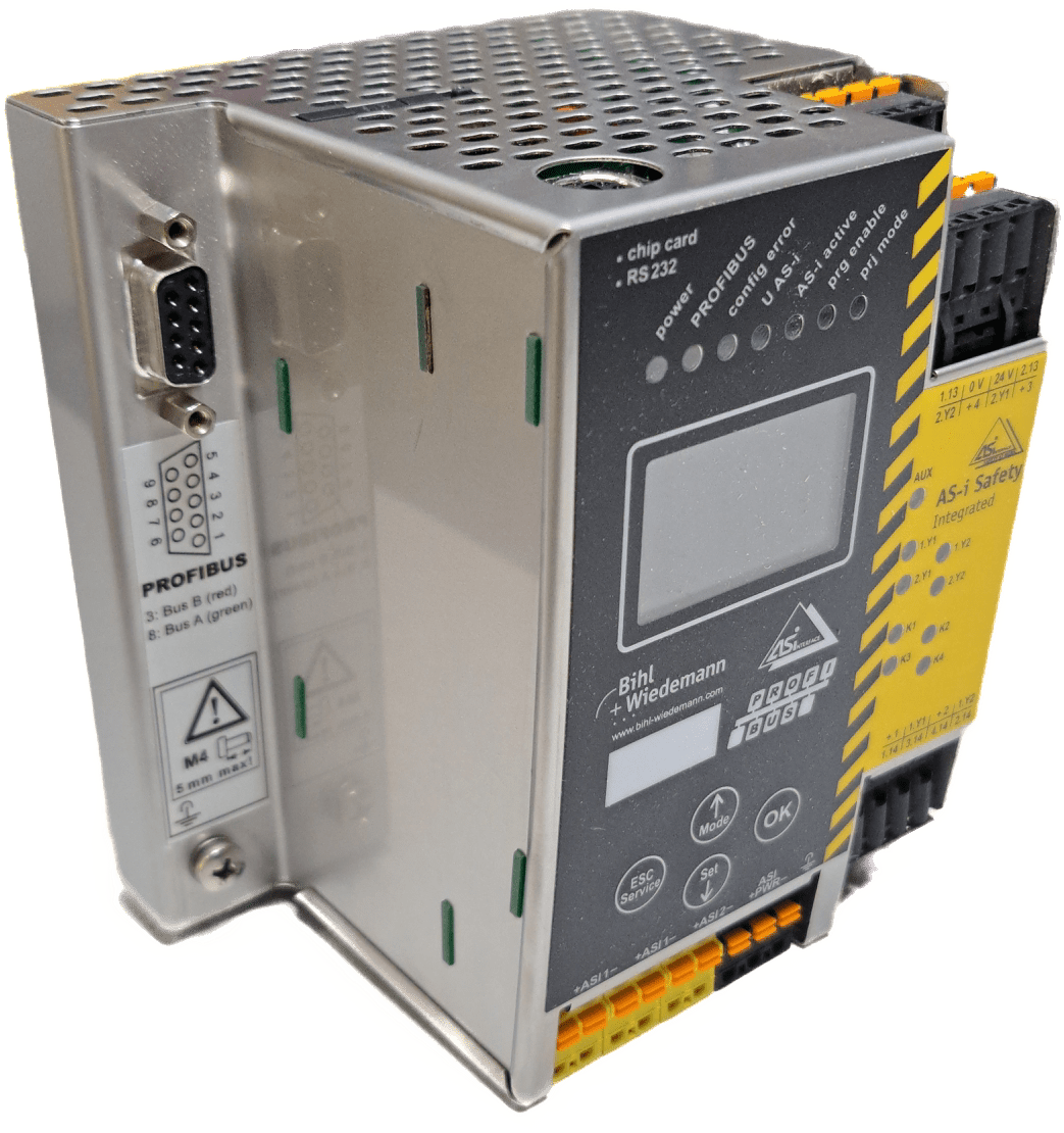BWU3758 | ASi-3 PROFINET Gateway in Stainless Steel, 1 master - Bihl BWU3758 | ASi-3 PROFINET Gateway in Stainless Steel, 1 master - Bihl