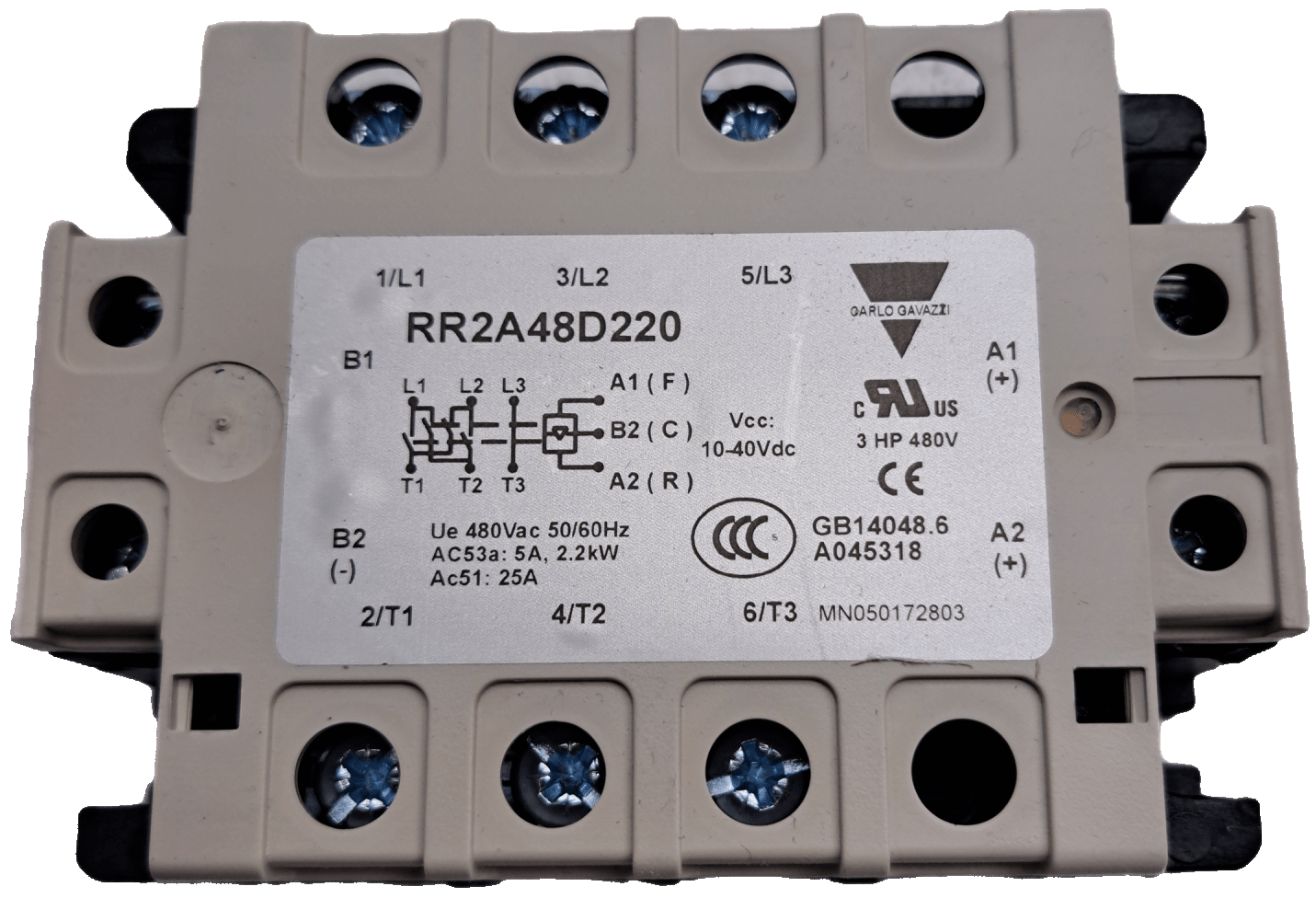 Carlo Gavazzi Motor Controller RR2A48D220 - #product_category# | Klenk Maschinenhandel