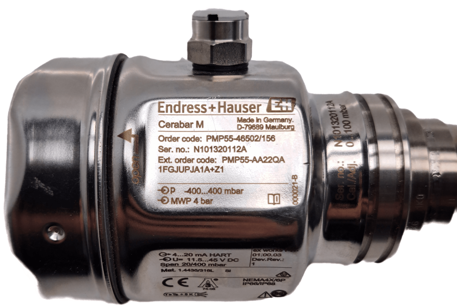 Endress & Hauser Cerabar M PMP55-46502/156 - #product_category# | Klenk Maschinenhandel