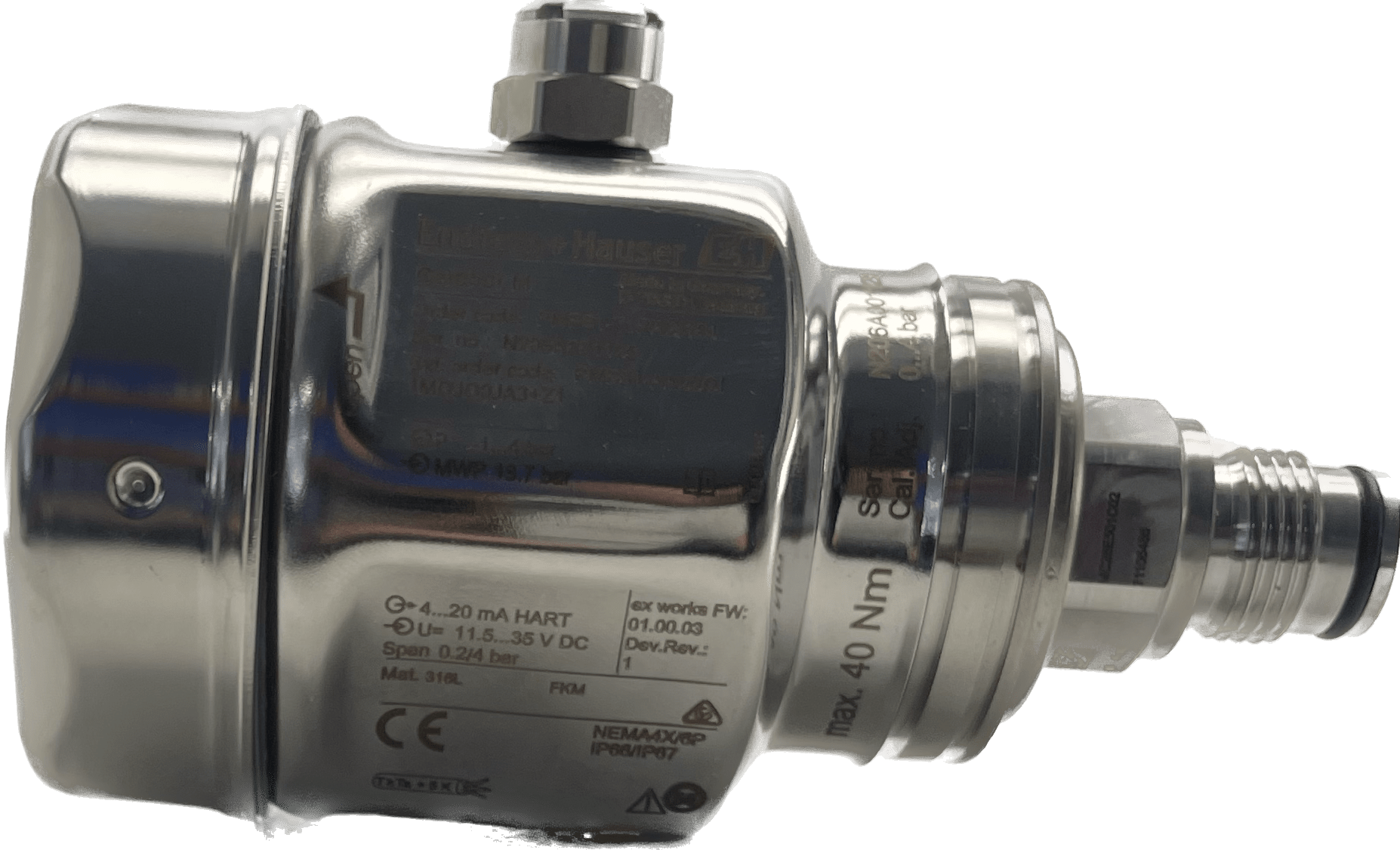 Endress & Hauser digital pressure transmitter Cerabar PMP51