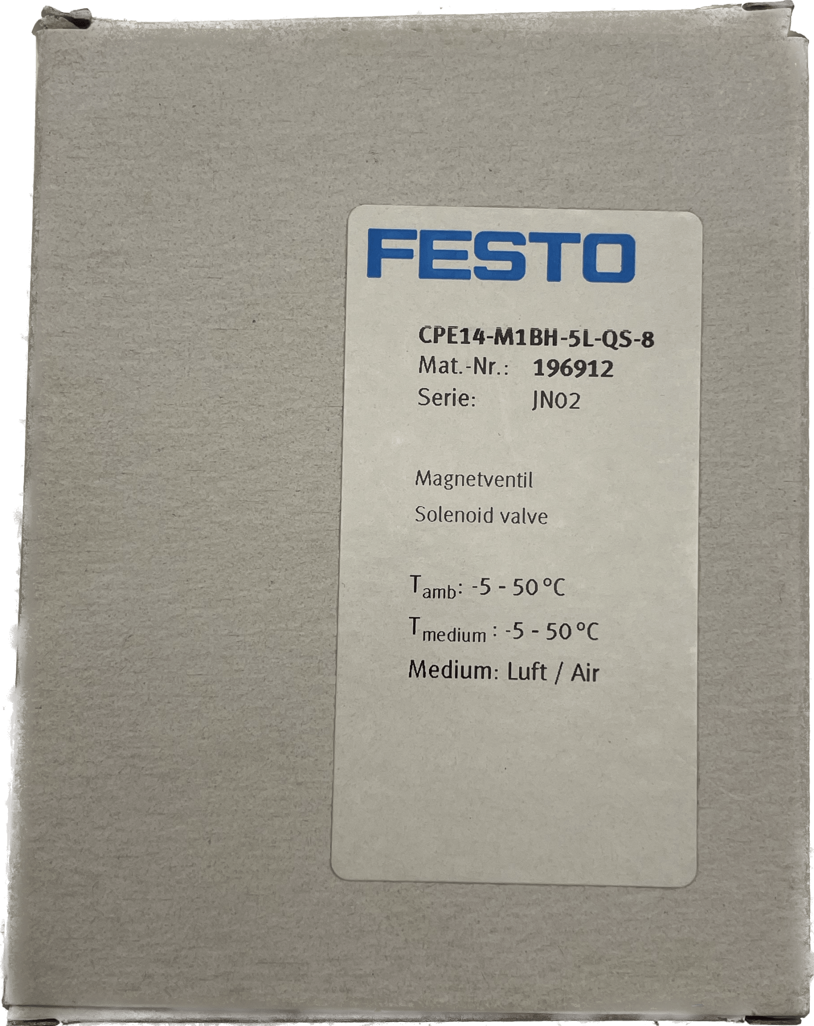 Festo Magnetventil CPE14-M1BH-5L-QS-8 - #product_category# | Klenk Maschinenhandel