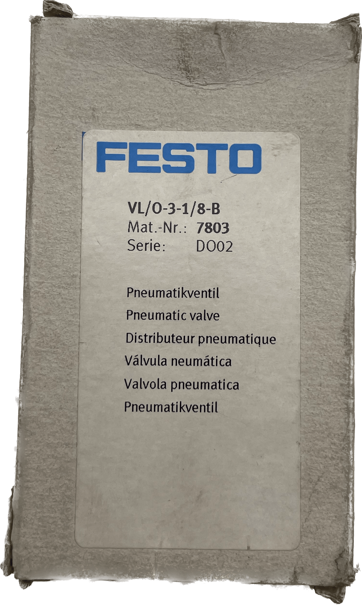 Festo Pneumatikventil VL/O-3-1/8-B - #product_category# | Klenk Maschinenhandel