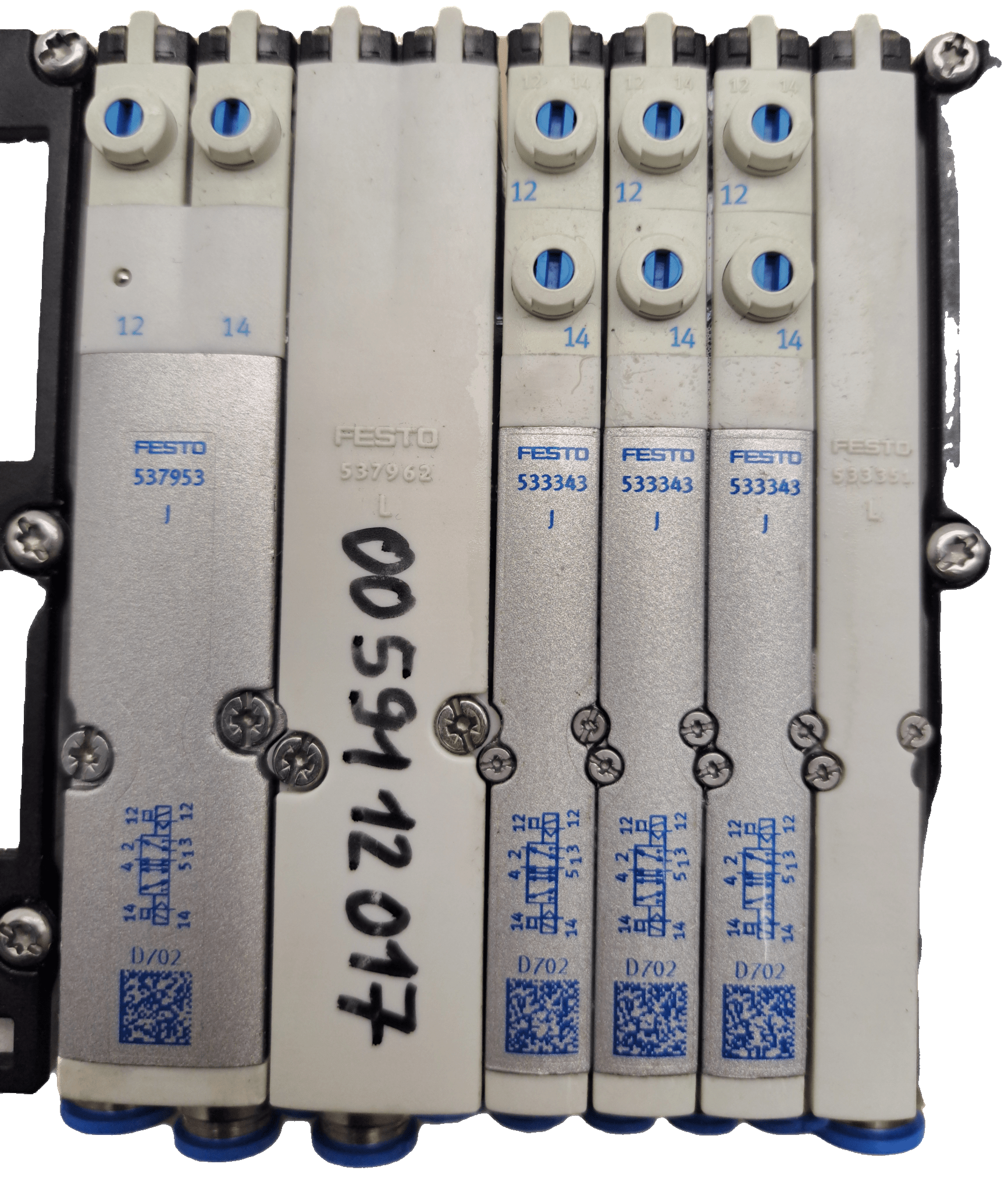 Festo Ventilinsel MPA-S mit Multipolanschluss / 32E-MPA / 32P-SGL-R-MBAU-JL3JL - #product_category# | Klenk Maschinenhandel