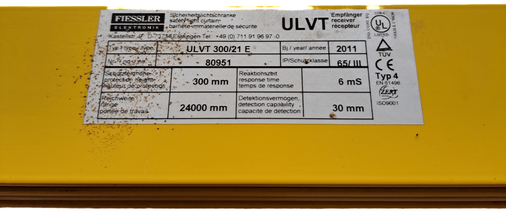 Fiessler Elektronik ULVT 300/21 S / E - #product_category# | Klenk Maschinenhandel