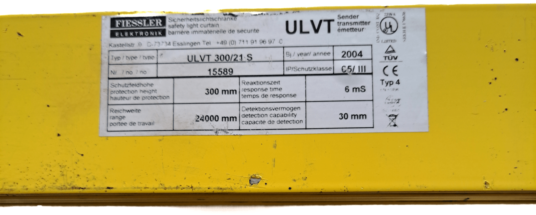 Fiessler Elektronik ULVT 300/21 S / E - #product_category# | Klenk Maschinenhandel