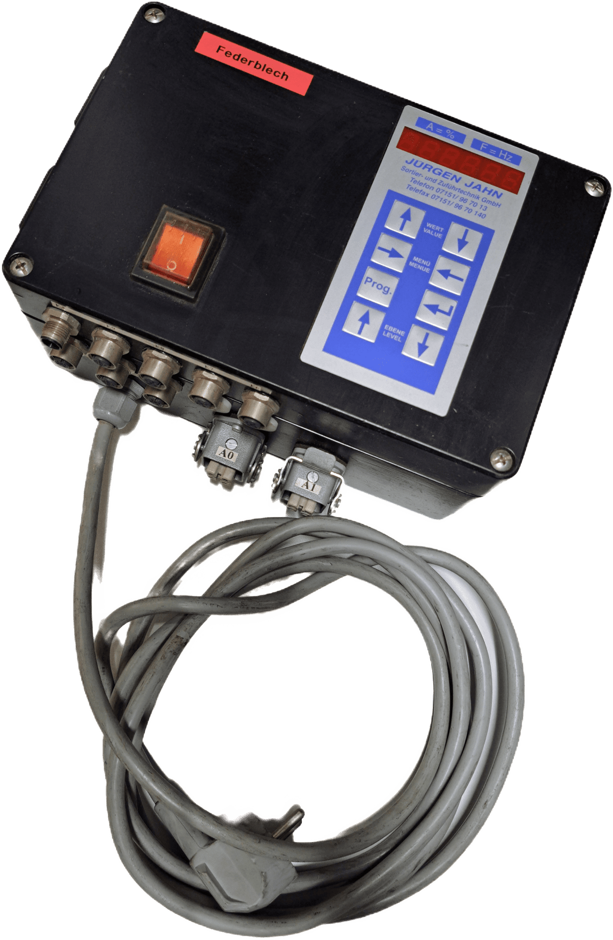Upas Sensor Jürgen Jahn UPAS T1,2,3-24V/7xB.4/1xB.7/2x65.1-V1-JJ - KLEMA ...
