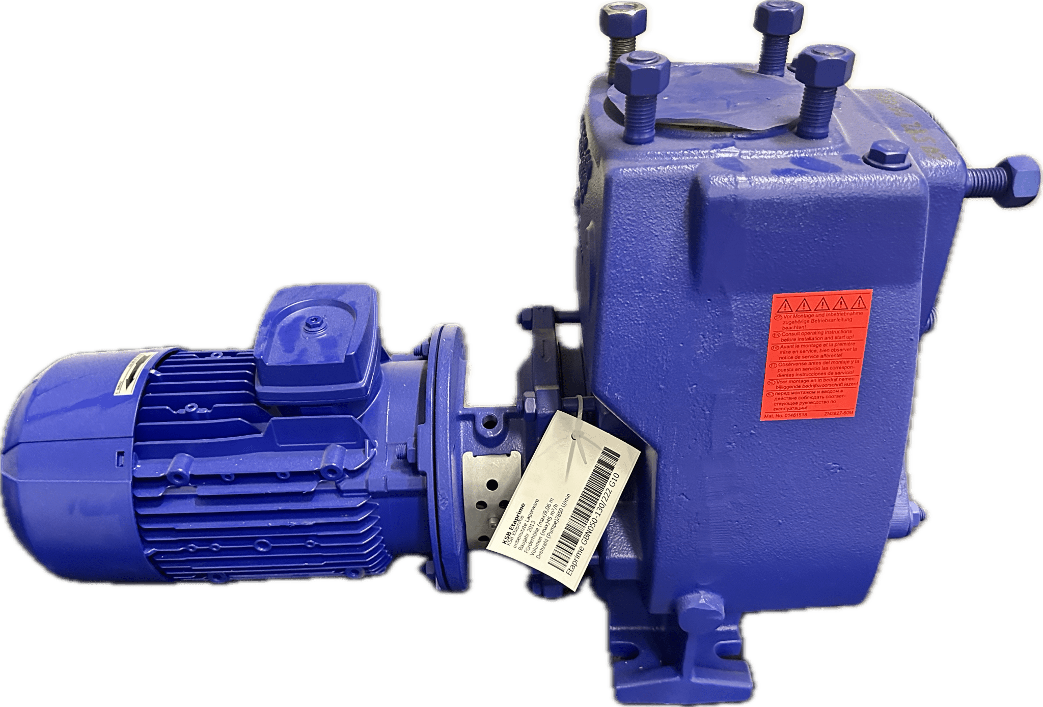 KSB Etaprime GBN050-130/222 G10 Trocken aufgestellte Pumpe - #product_category# | Klenk Maschinenhandel