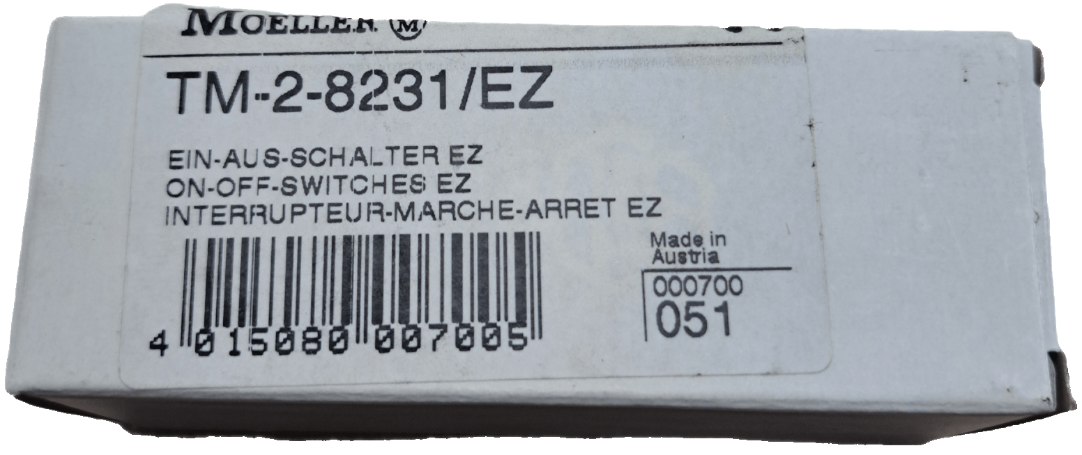 Moeller / Eaton Nockenschalter / Steuerschalter / TM-2-8231/EZ - #product_category# | Klenk Maschinenhandel