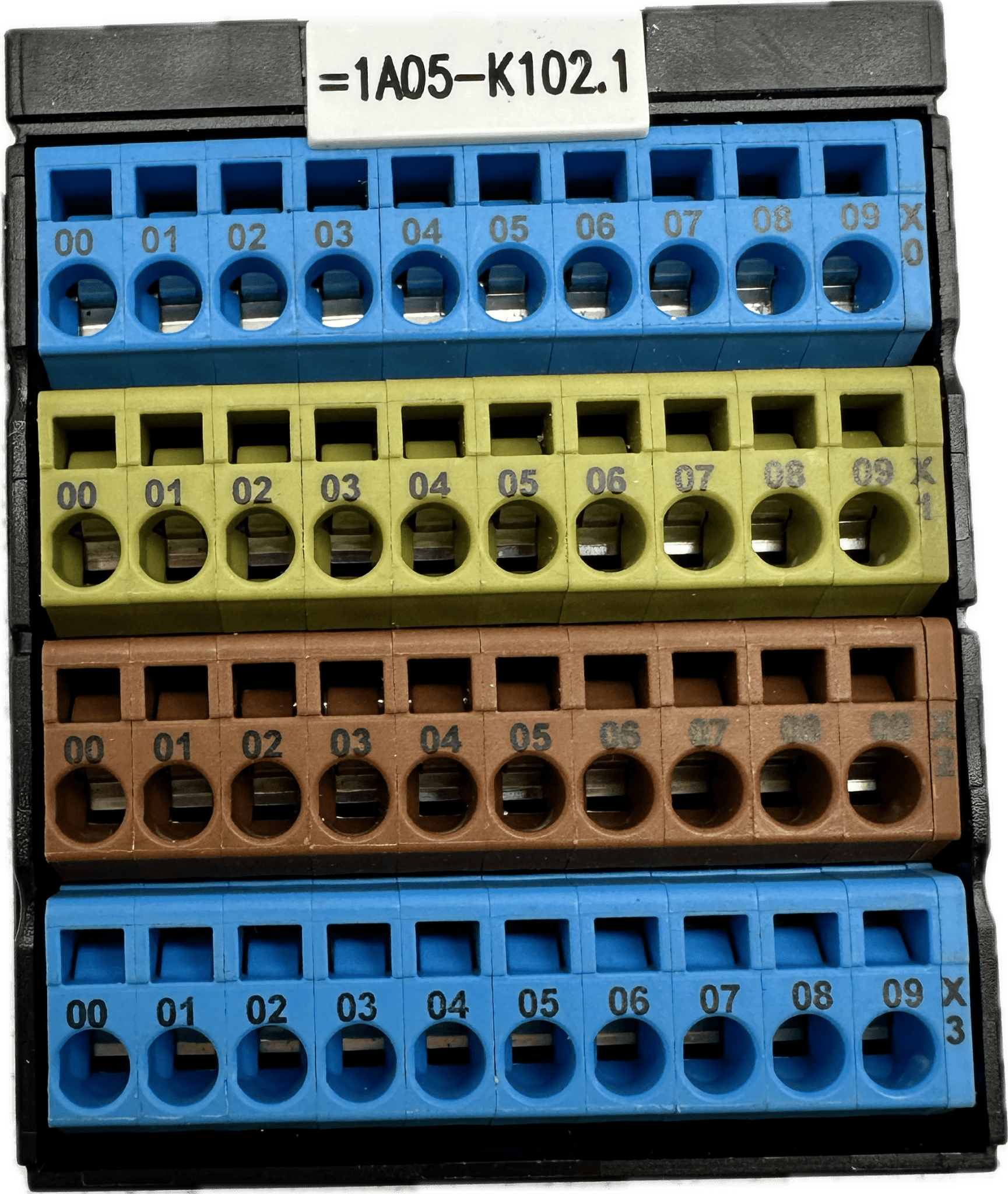 Murr-Elektronik Potenzialklemmenblock blau/gelb/braun/blau 56111 - #product_category# | Klenk Maschinenhandel