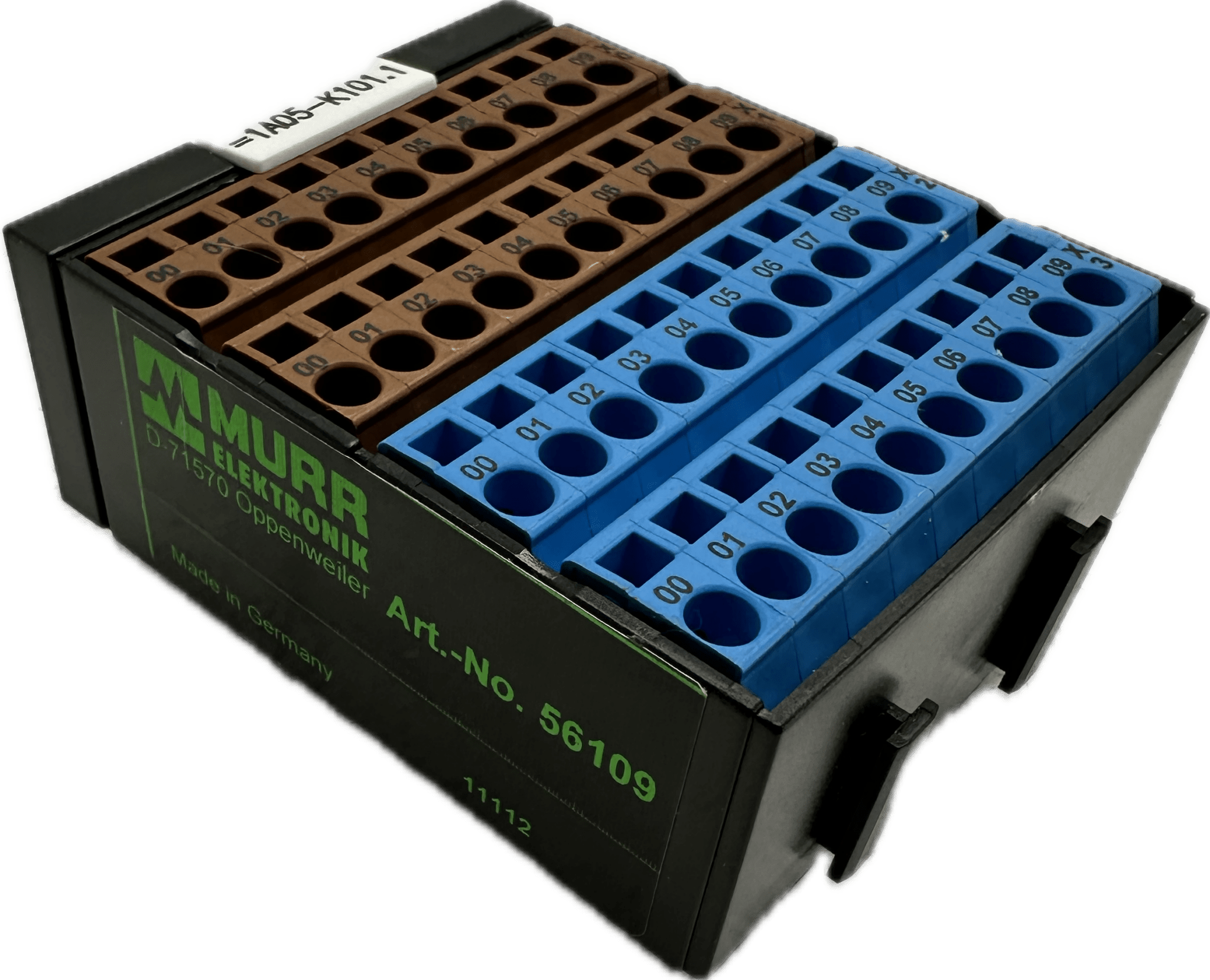 Murr-Elektronik Potenzialklemmenblock braun blau 56109 - #product_category# | Klenk Maschinenhandel