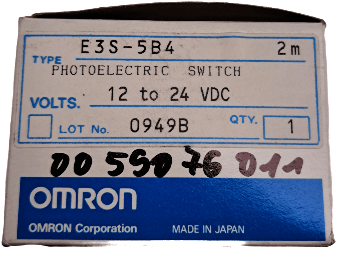 Omron Photoelectric switch E3S-5DB4 - #product_category# | Klenk Maschinenhandel