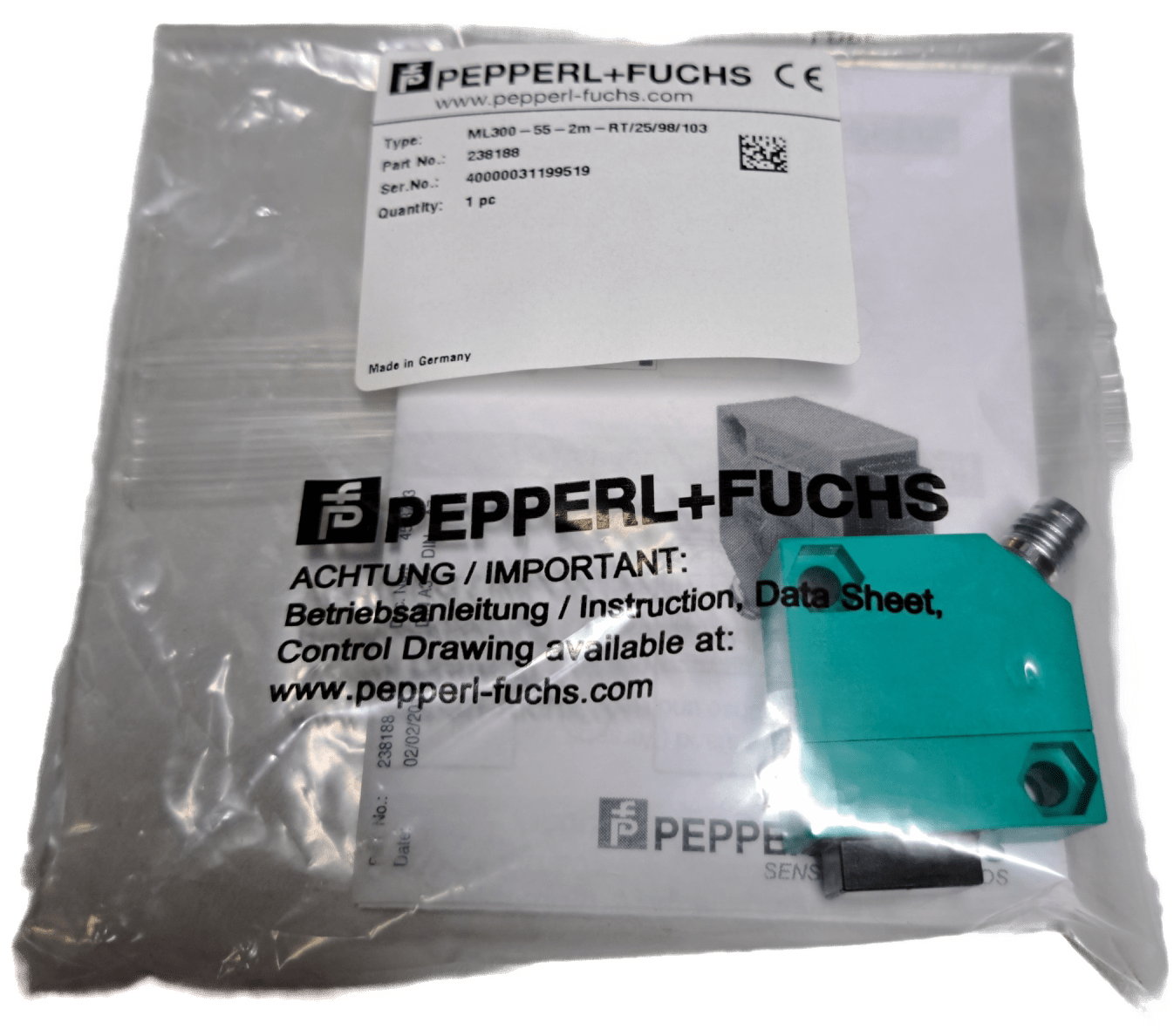 Pepperl+Fuchs ML300-55-2m-RT/25/98/103 - #product_category# | Klenk Maschinenhandel