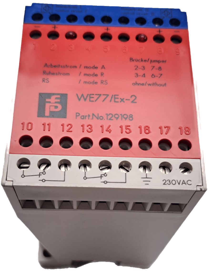 Pepperl+Fuchs WE 77/ED-2 230V Schaltverstärker - #product_category# | Klenk Maschinenhandel