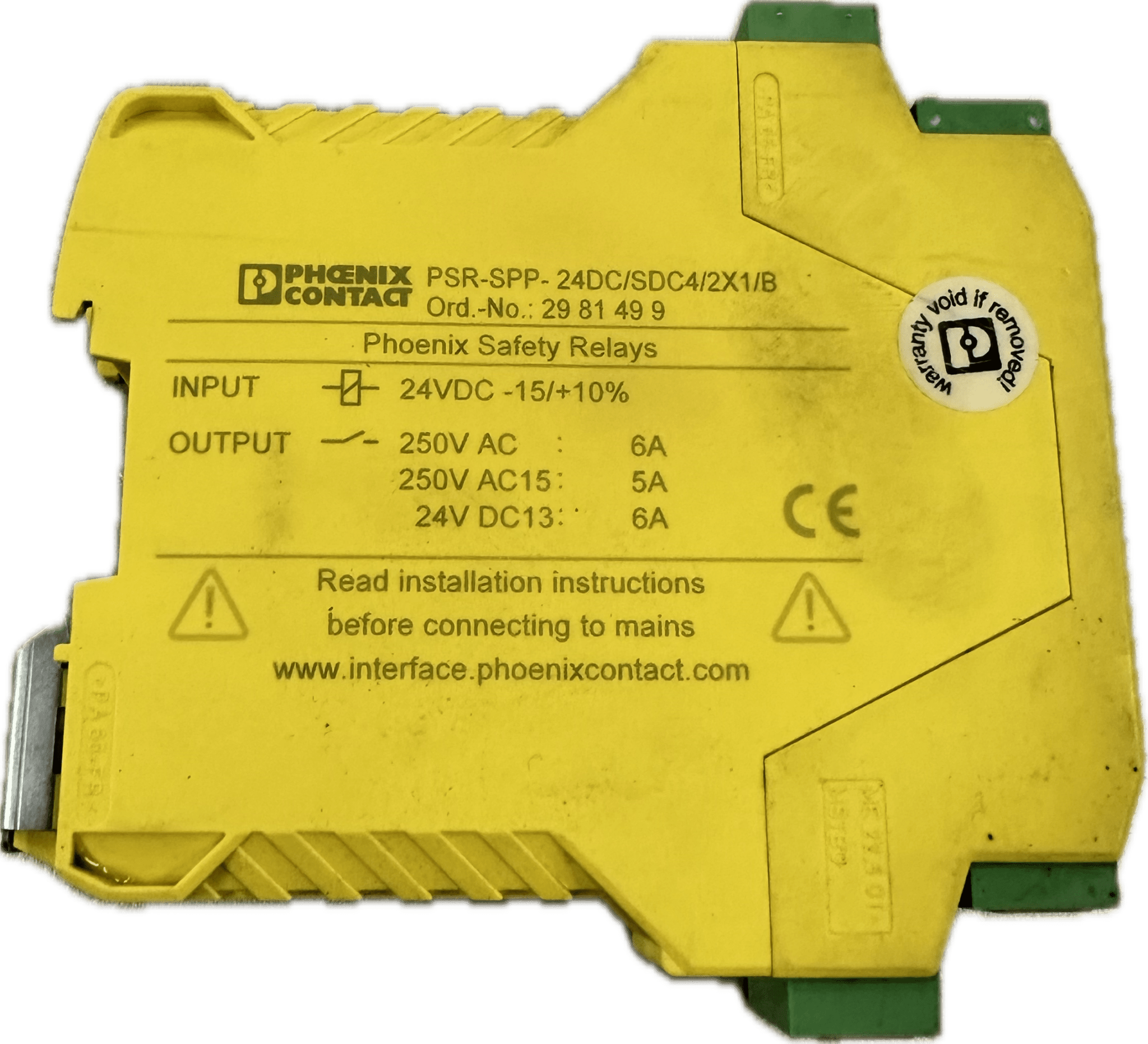 Phönix-Contact Sicherheitsrelais für Not-Halt-, Schutztür- und Magnetschalter sowie für Lichtgitter - #product_category# | Klenk Maschinenhandel