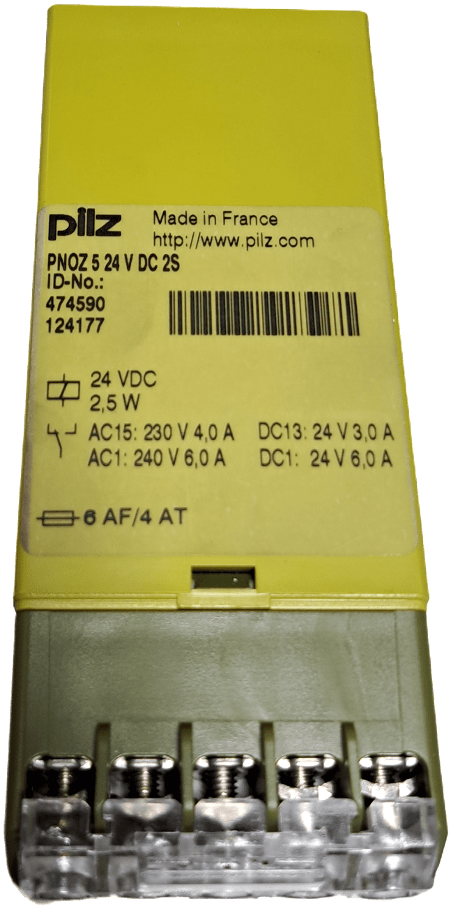 Pilz 474590 Sicherheitsschaltgerät PNOZ 5 24VDC 2S - #product_category# | Klenk Maschinenhandel