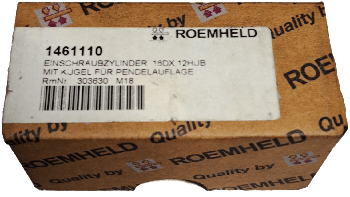 Roemheld Einschraubzylinder, ew Ø16 x 12 mm Hub 1461110 - #product_category# | Klenk Maschinenhandel